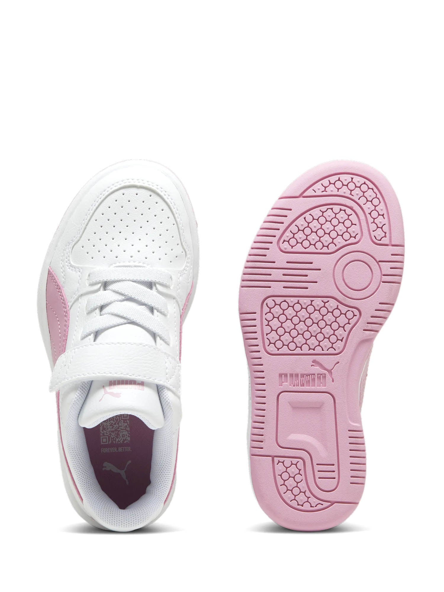 Scarpe con strappi Bianco Rosa Puma