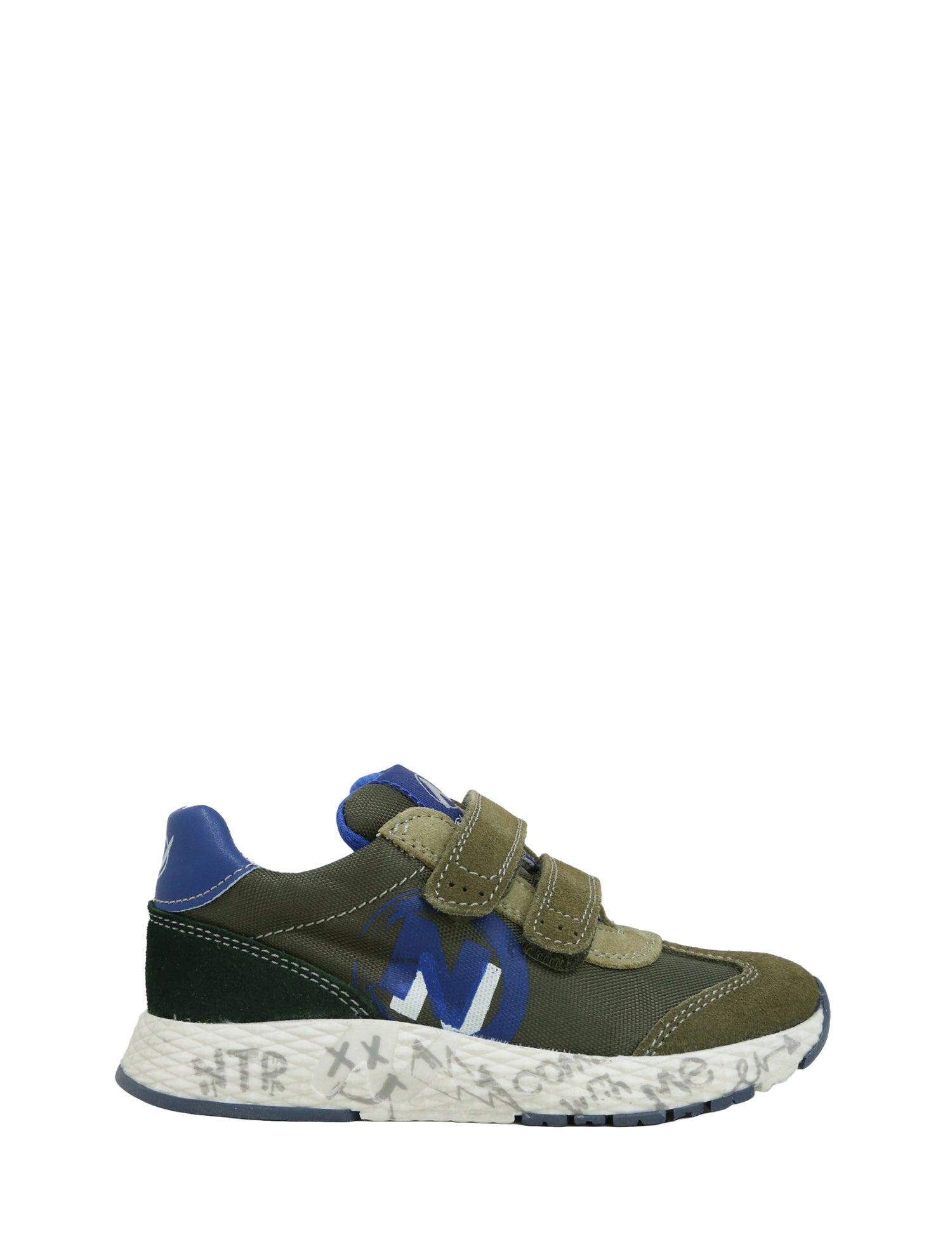 Scarpe con strappi Verde Naturino