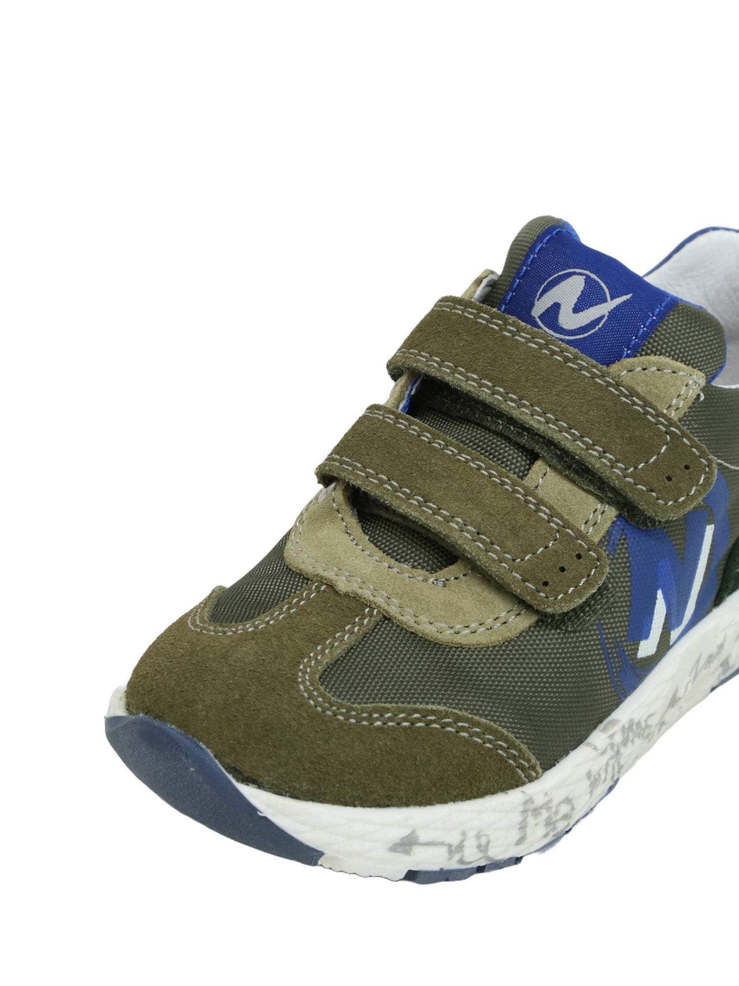 Scarpe con strappi Verde Naturino