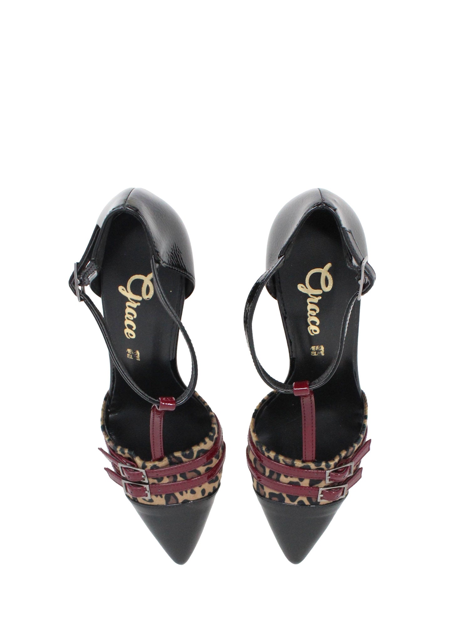 Sandali tacco Bordeaux Grace Shoes