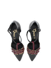 Sandali tacco Bordeaux Grace Shoes