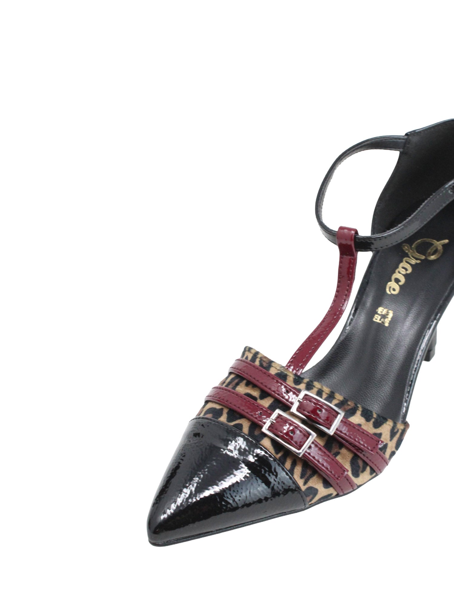 Sandali tacco Bordeaux Grace Shoes