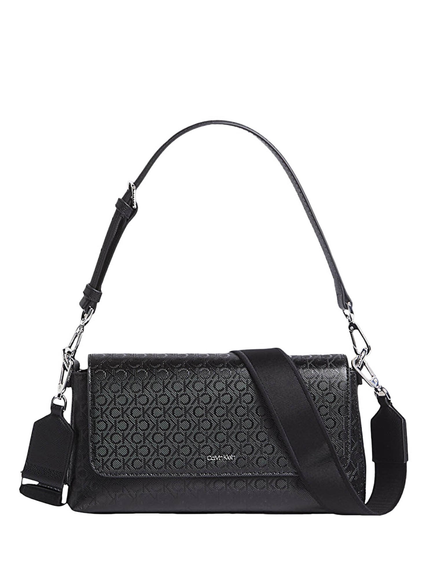 Tracolla Nero Calvin Klein