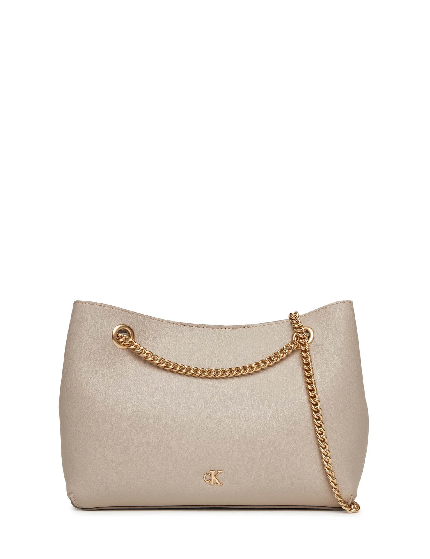 Borse a spalla Beige Calvin Klein