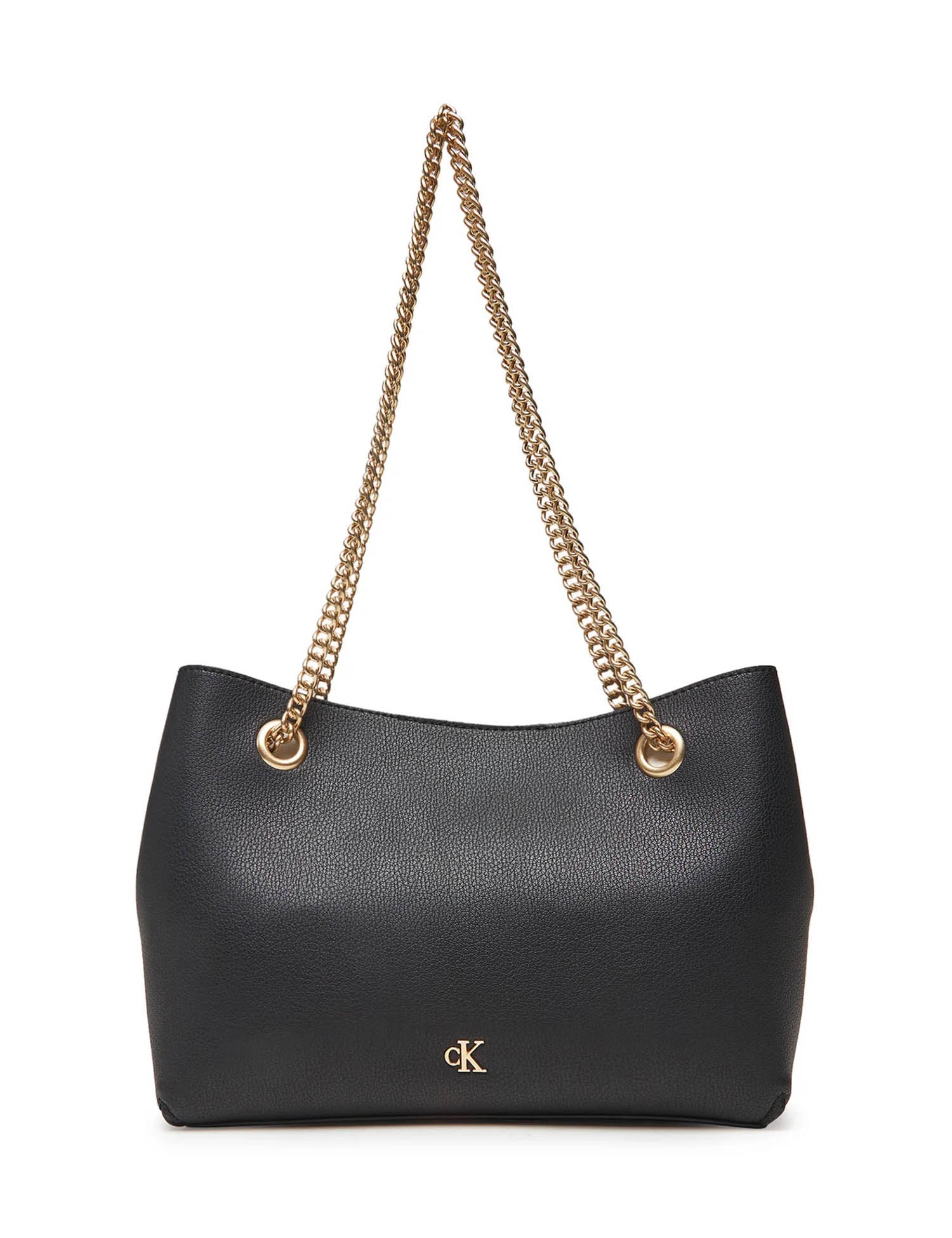 Borse a spalla Nero Calvin Klein