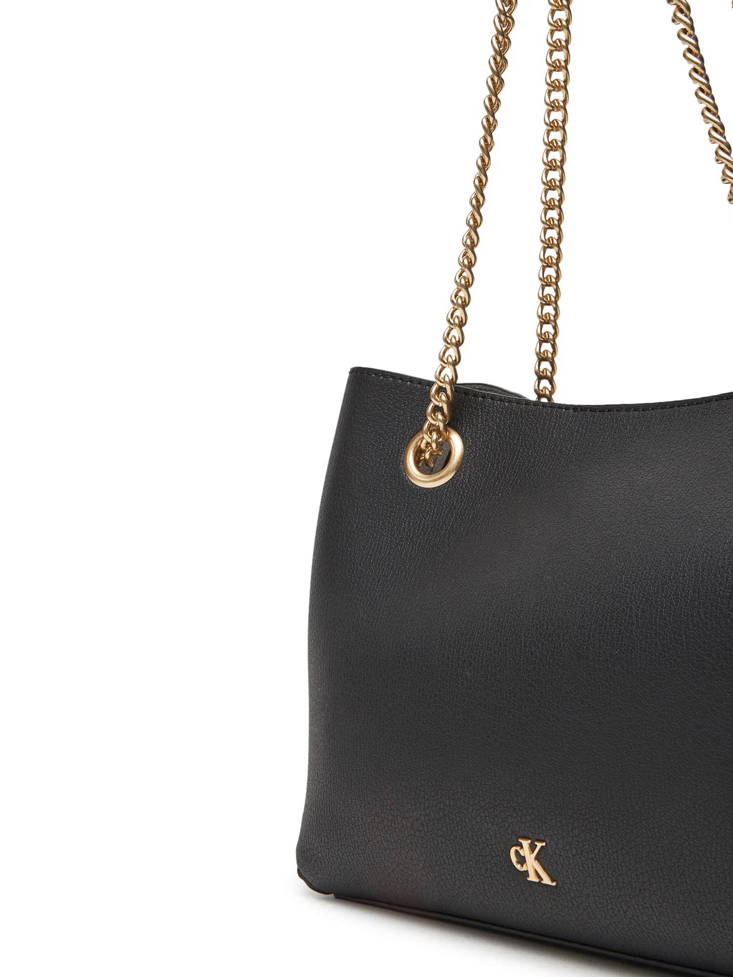 Borse a spalla Nero Calvin Klein