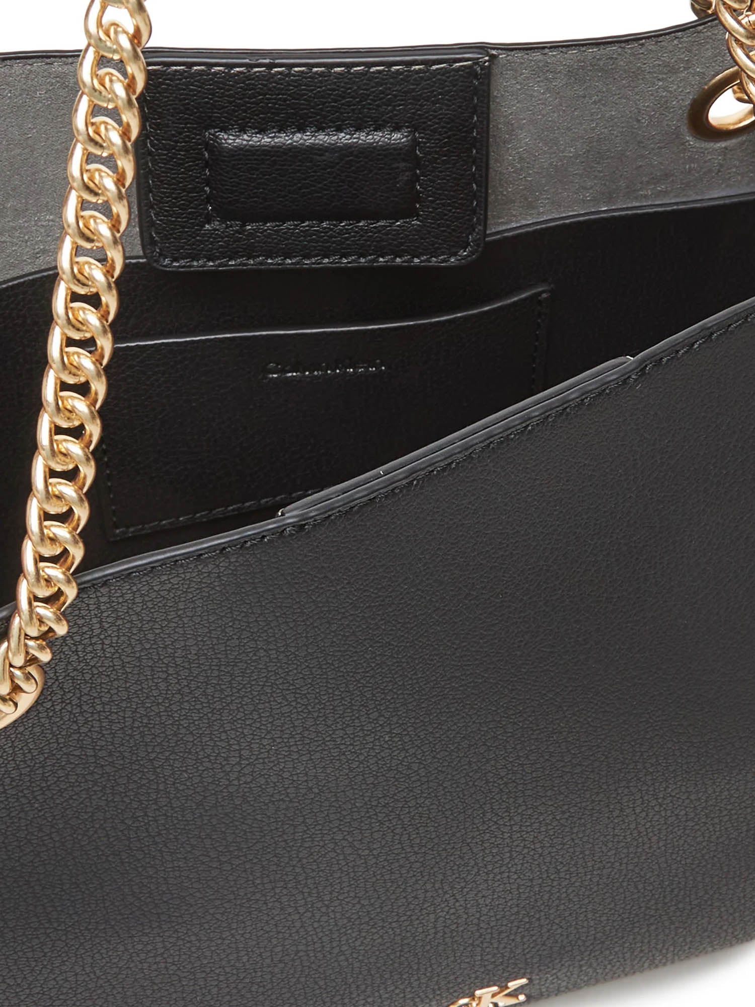 Borse a spalla Nero Calvin Klein