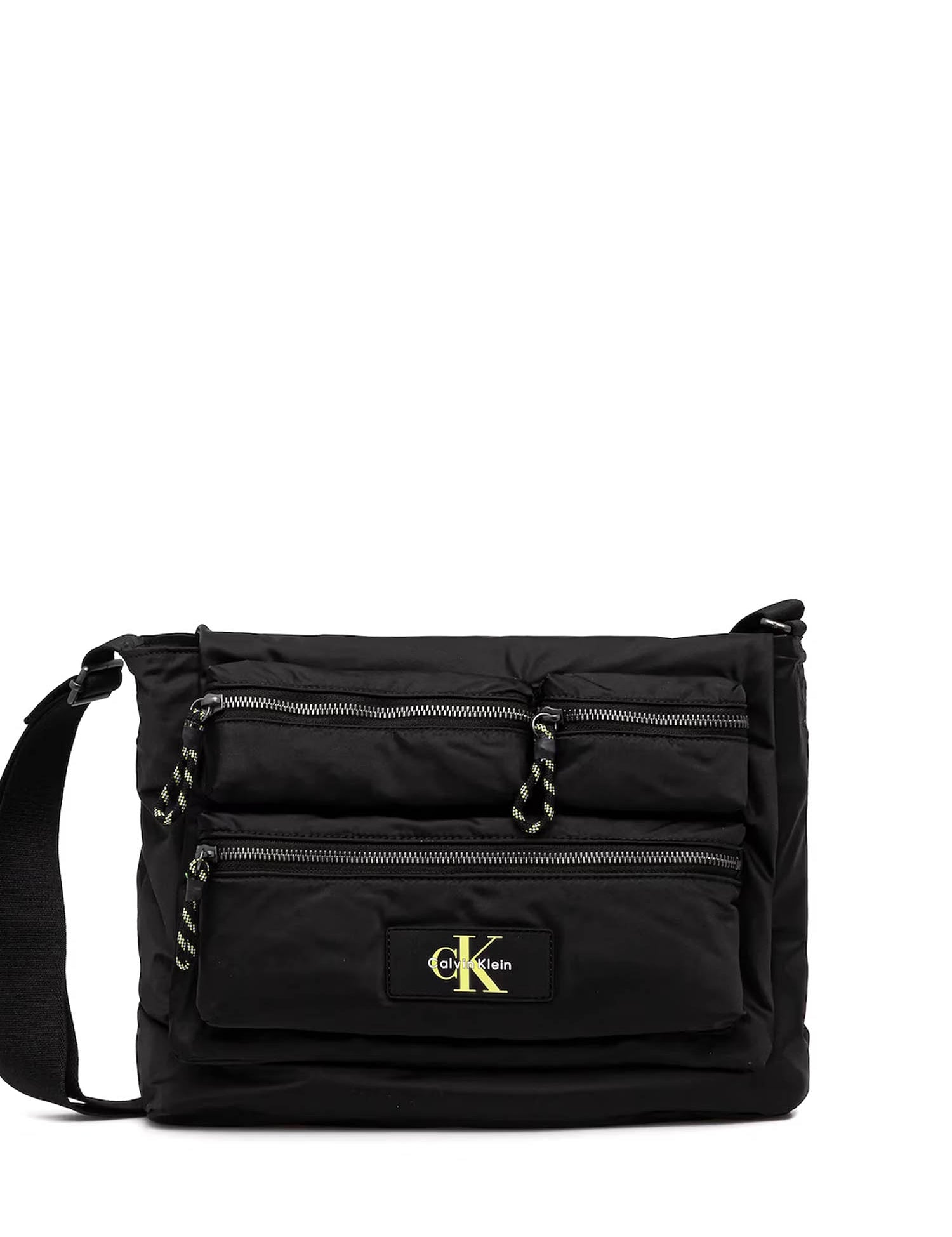 Tracolla Nero Calvin Klein