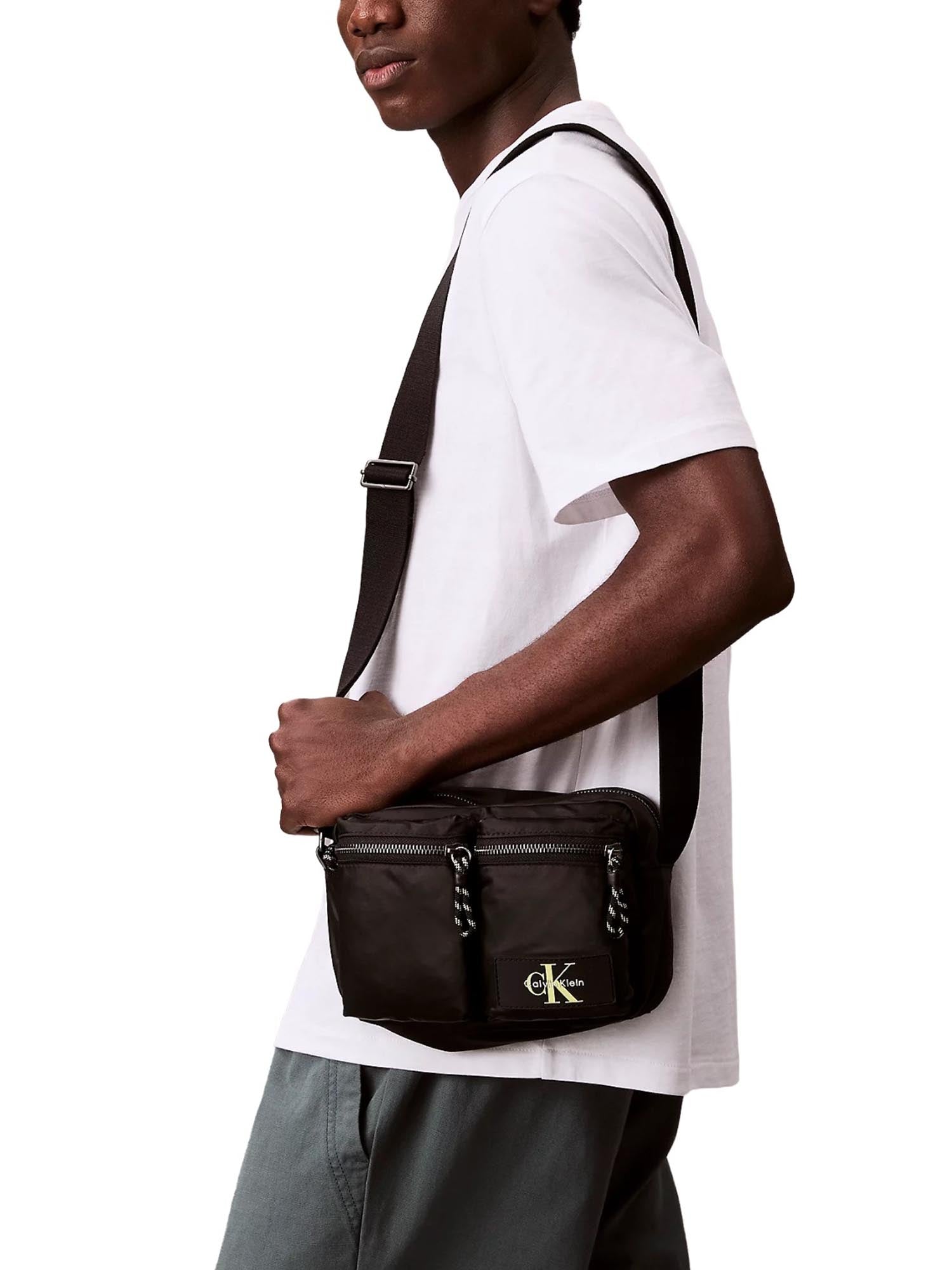 Tracolla Nero Calvin Klein