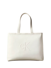 Shopper Bianco Calvin Klein Jeans