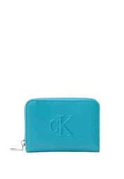 Portafogli Celeste Calvin Klein Jeans