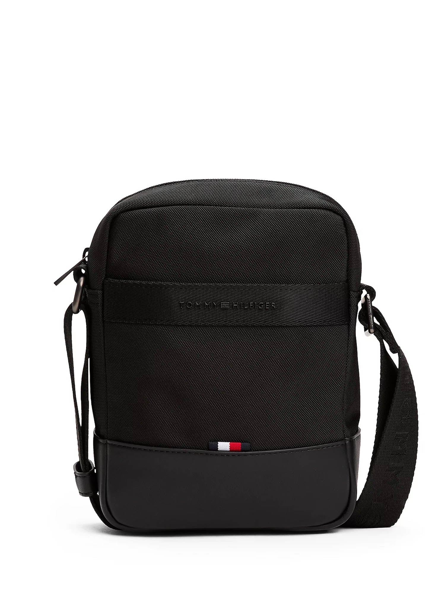 Tracolla Nero Tommy Hilfiger