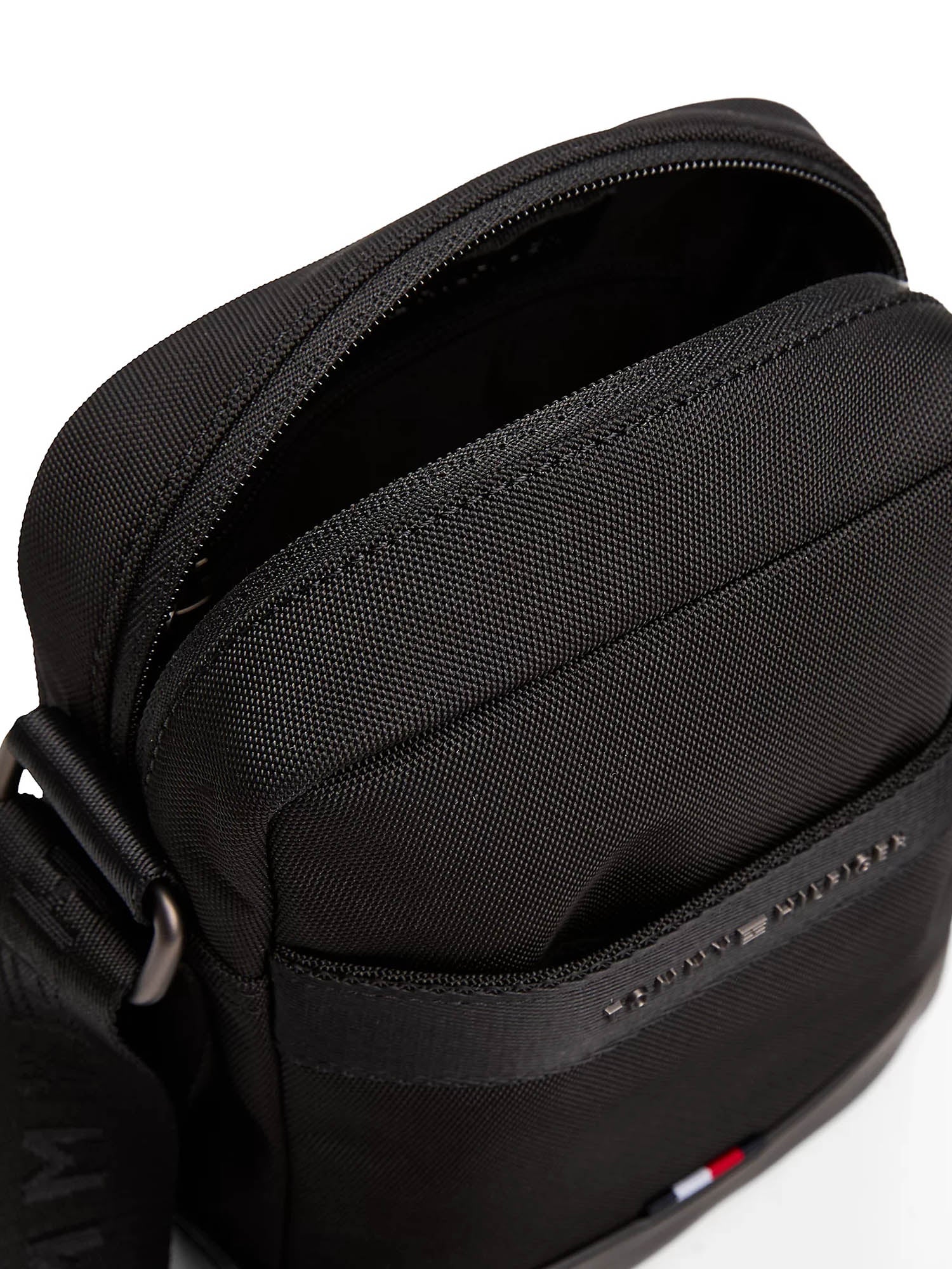 Tracolla Nero Tommy Hilfiger