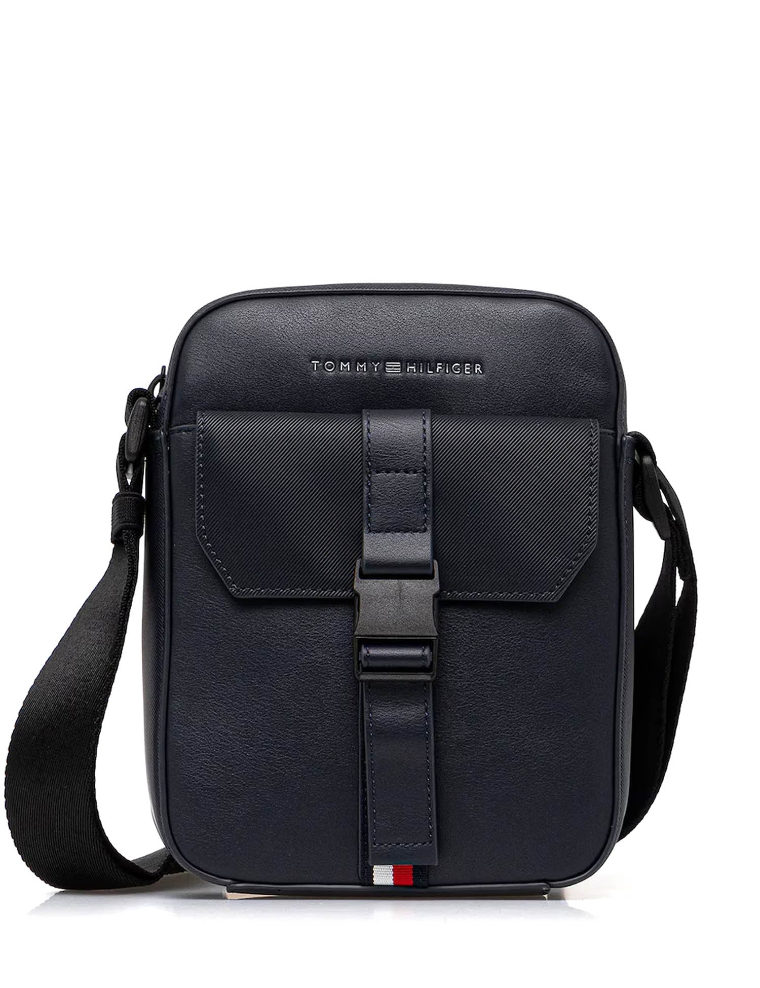 Tracolla Blu Tommy Hilfiger