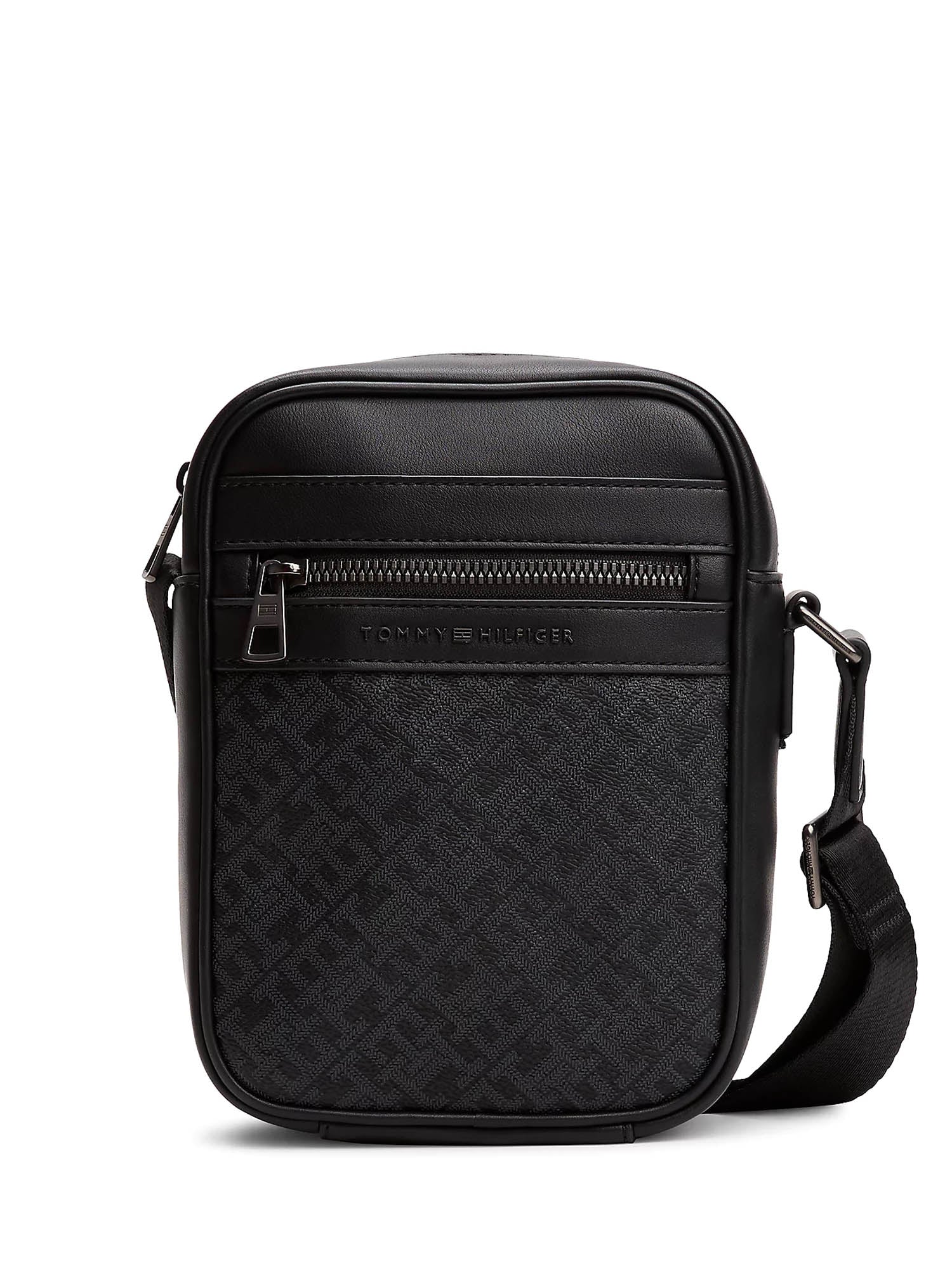 Tracolla Nero Tommy Hilfiger