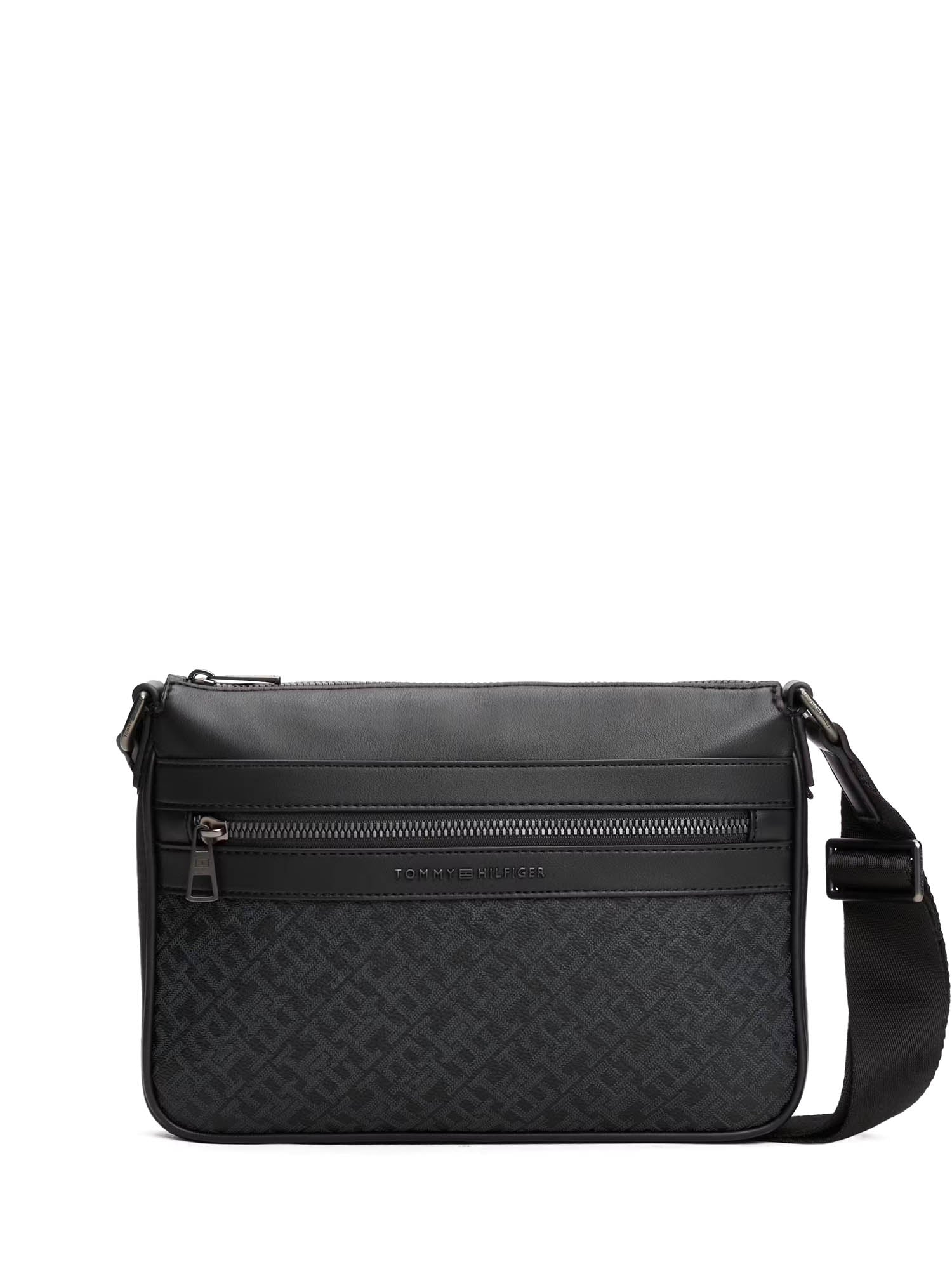 Tracolla Nero Tommy Hilfiger