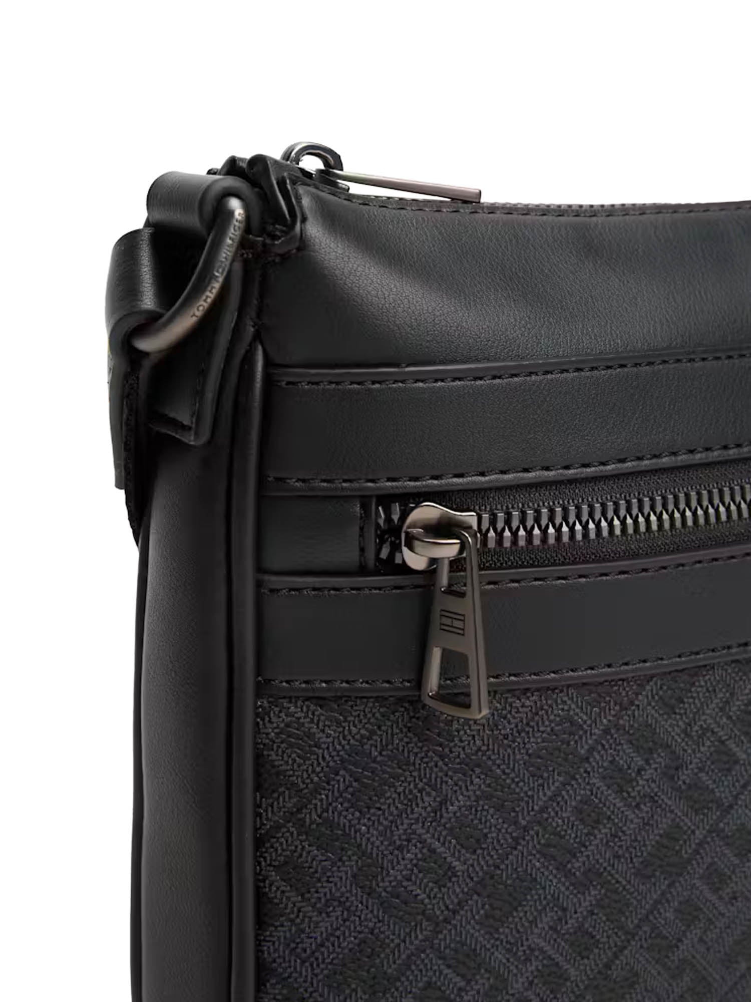 Tracolla Nero Tommy Hilfiger