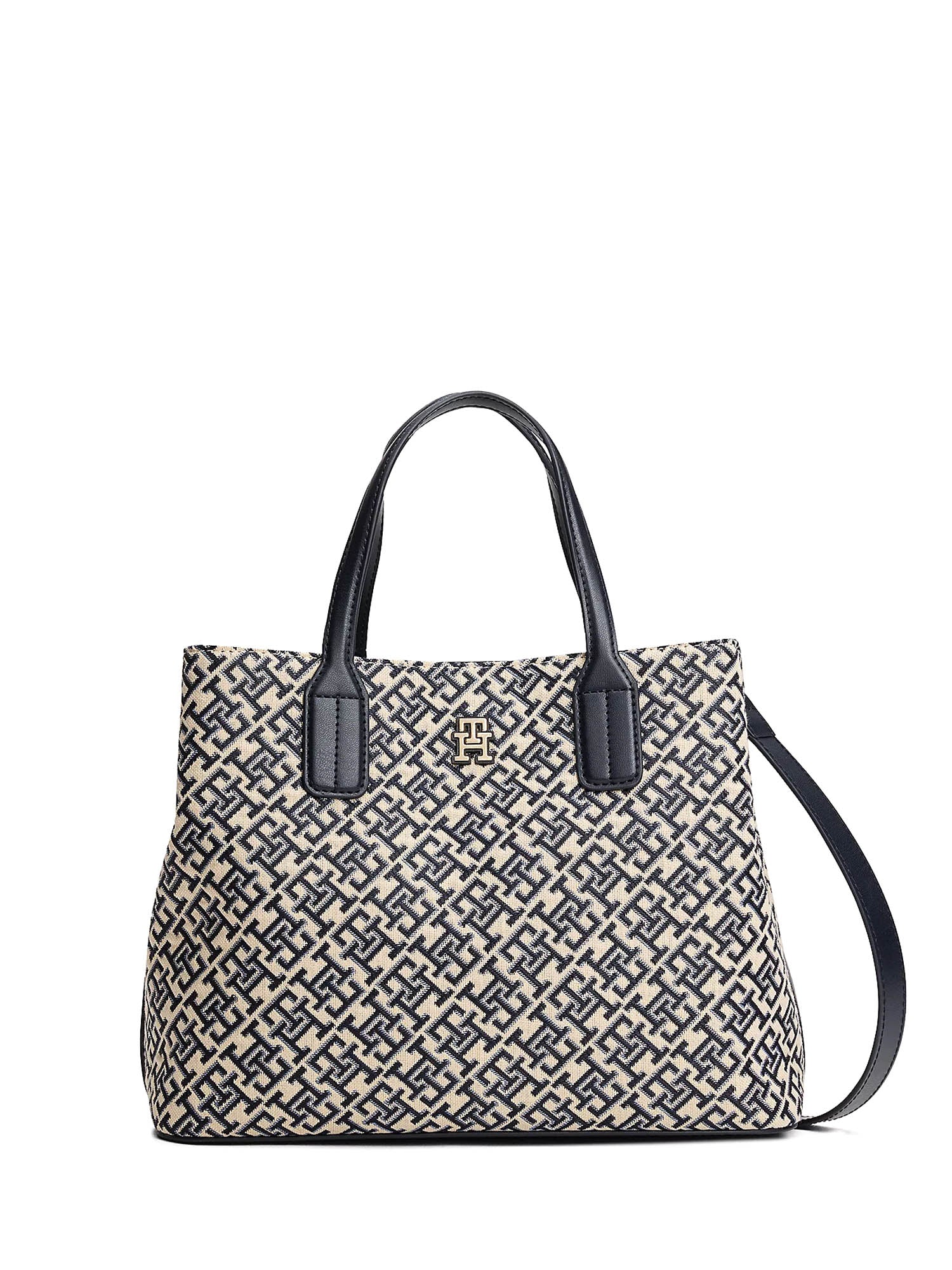 Borse a mano Blu Tommy Hilfiger