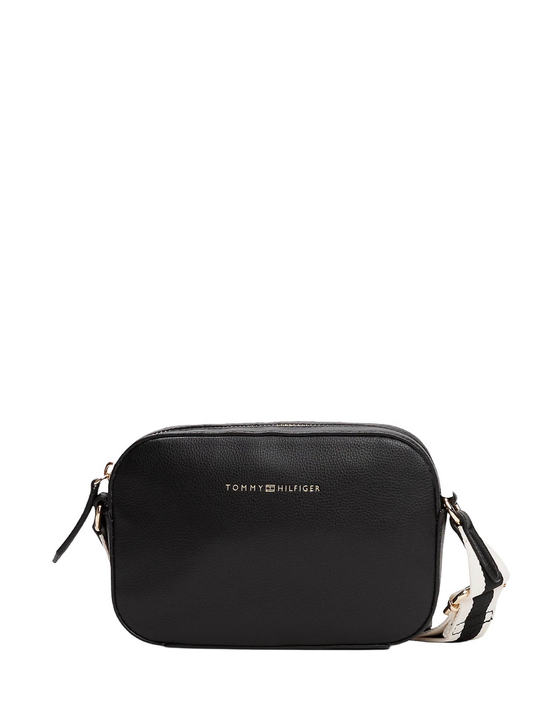 Tracolla Nero Tommy Hilfiger