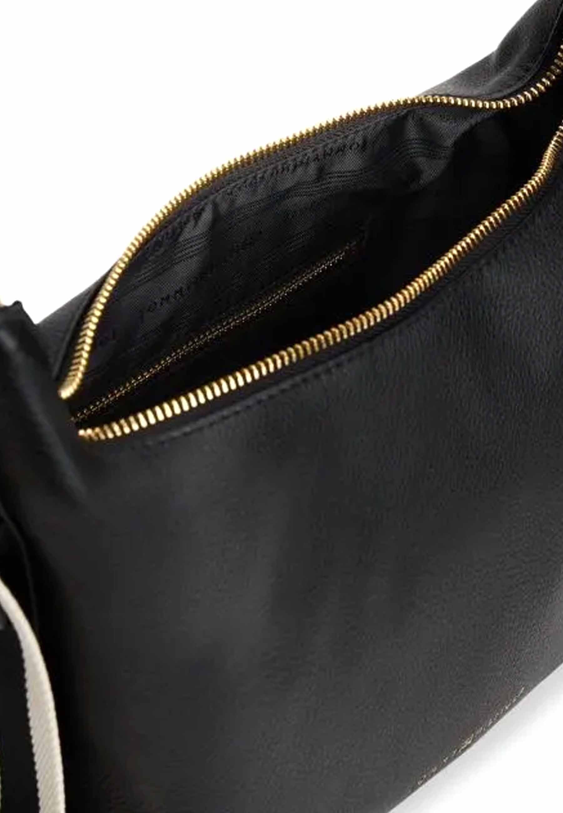 Tracolla Nero Tommy Hilfiger