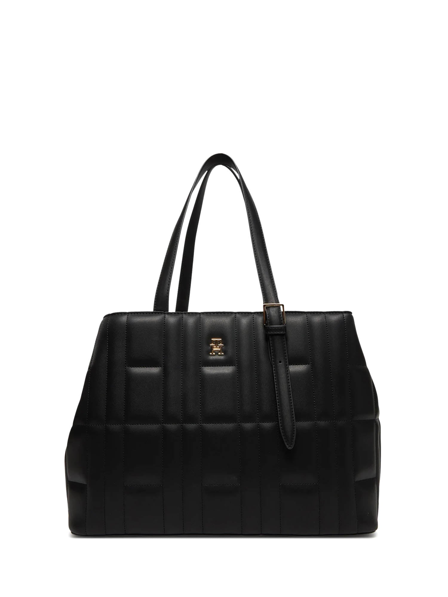 Borse a spalla Nero Tommy Hilfiger