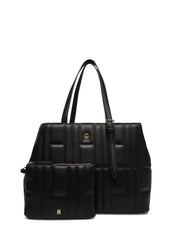 Borse a spalla Nero Tommy Hilfiger