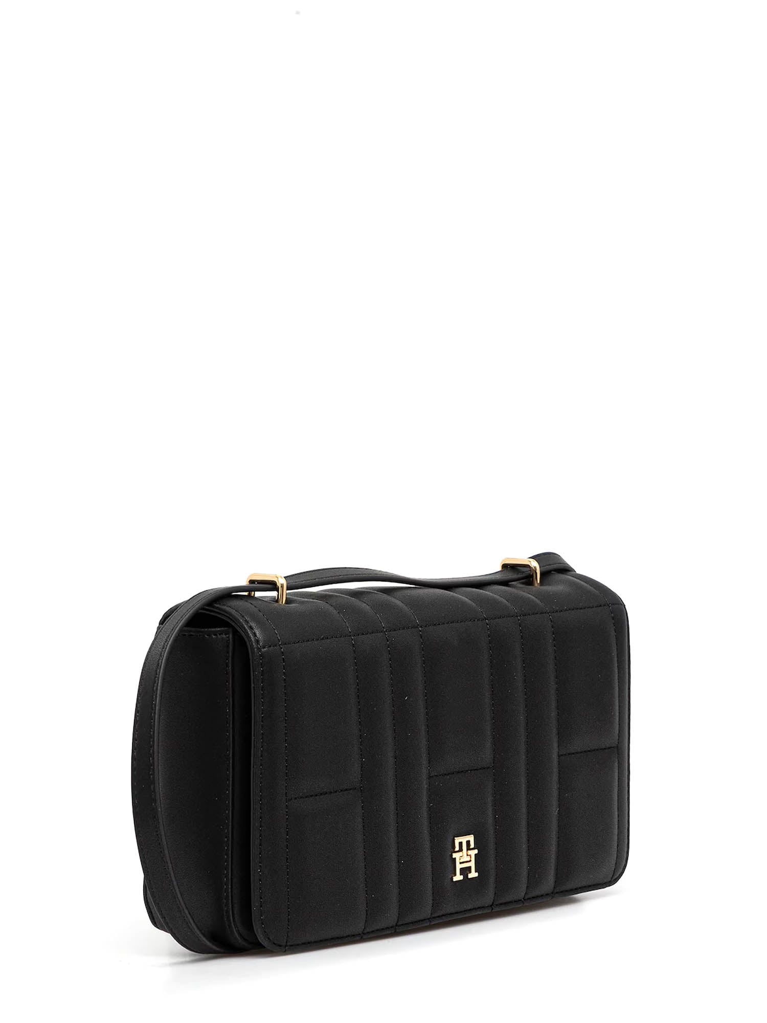 Tracolla Nero Tommy Hilfiger