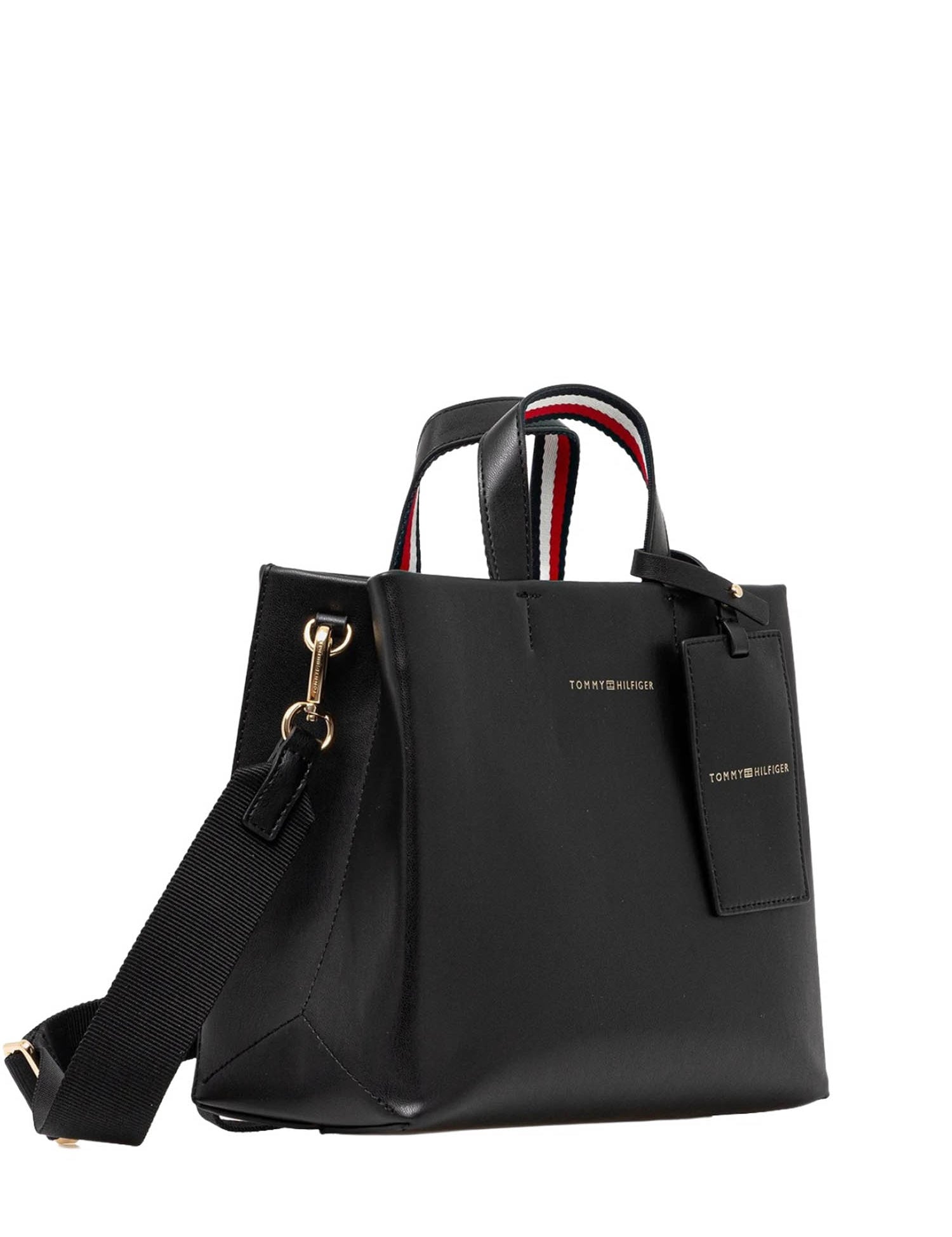 Borse a mano Nero Tommy Hilfiger