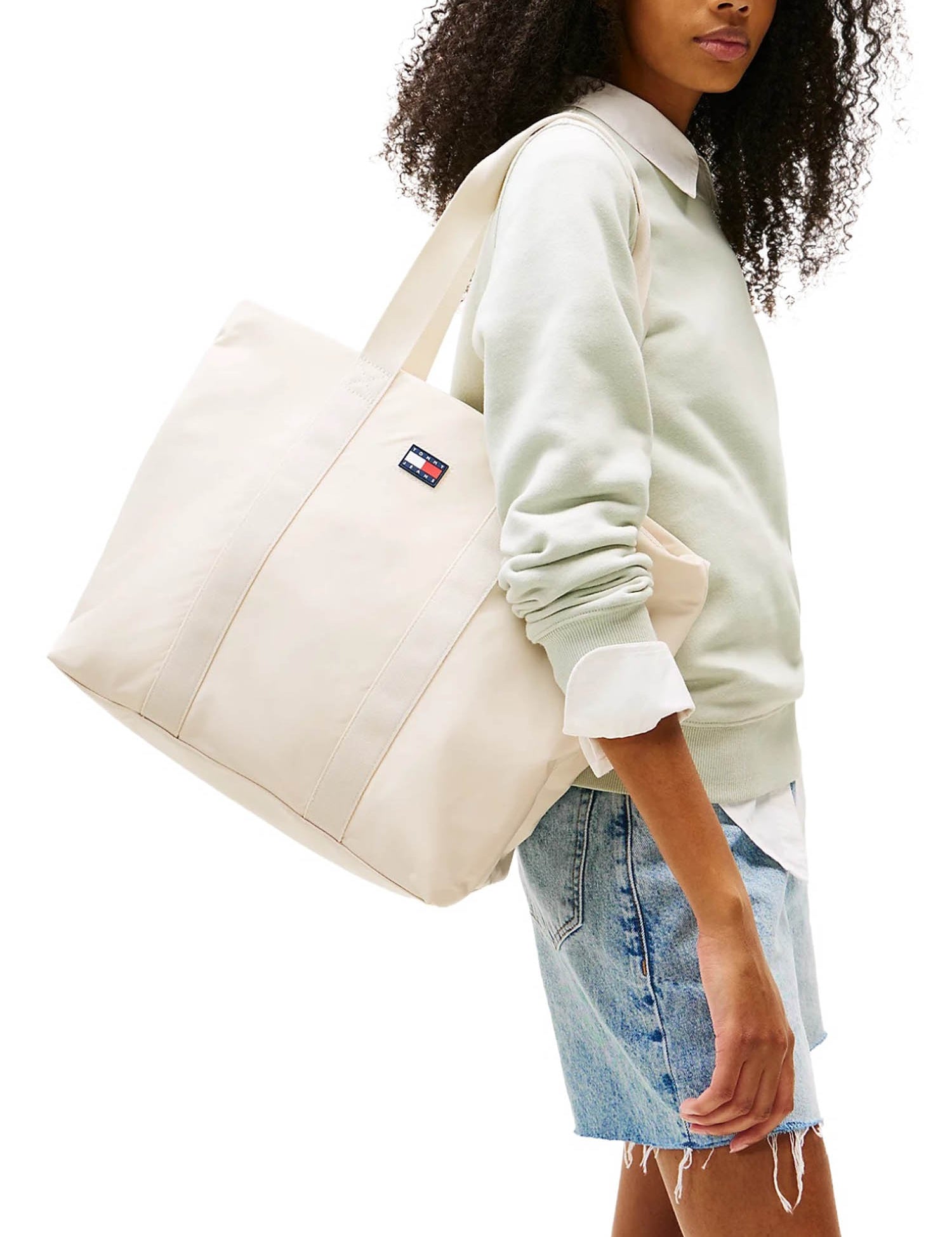 Shopper Bianco Tommy Jeans