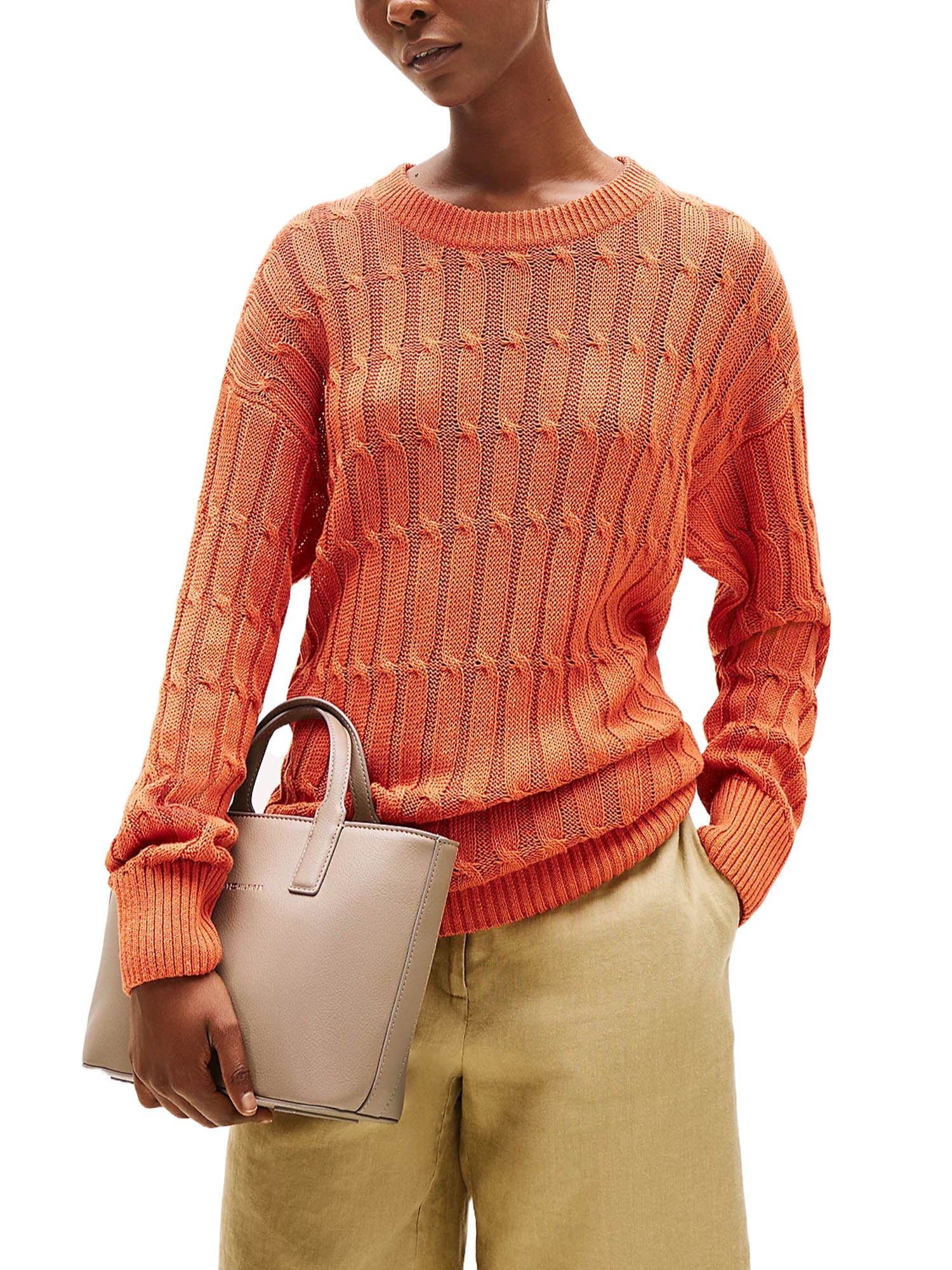 Borse a mano Beige Tommy Hilfiger