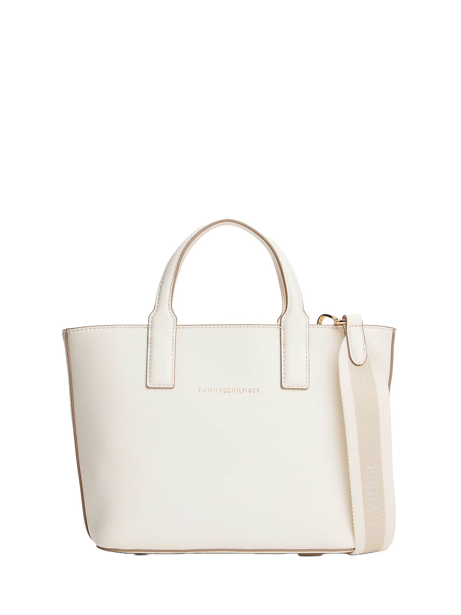 Borse a mano Avorio Tommy Hilfiger