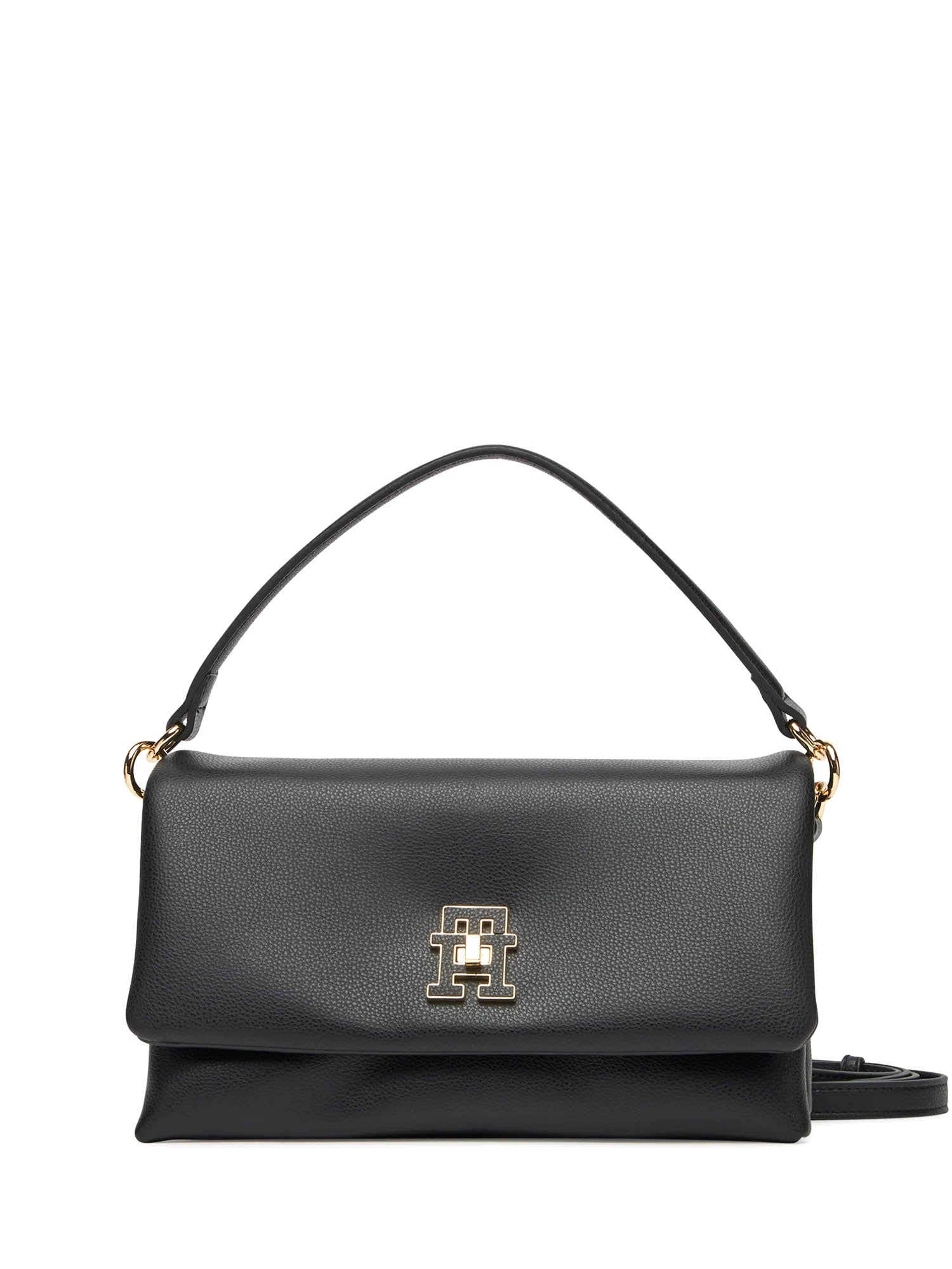 Tracolla Nero Tommy Hilfiger