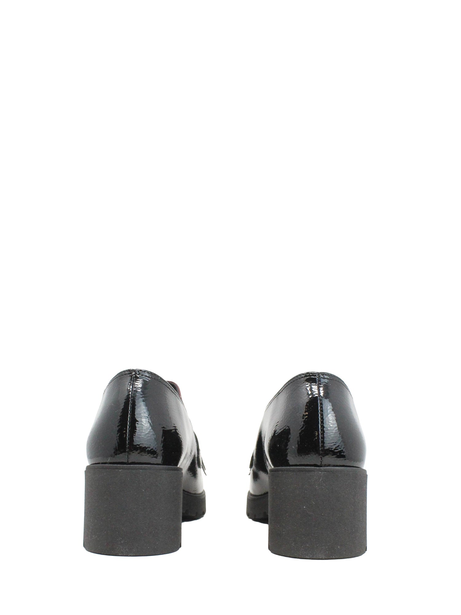 Mocassini Nero Rosso Grace Shoes