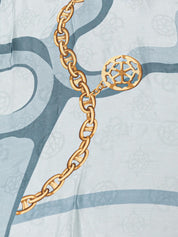 Foulard Blu Guess