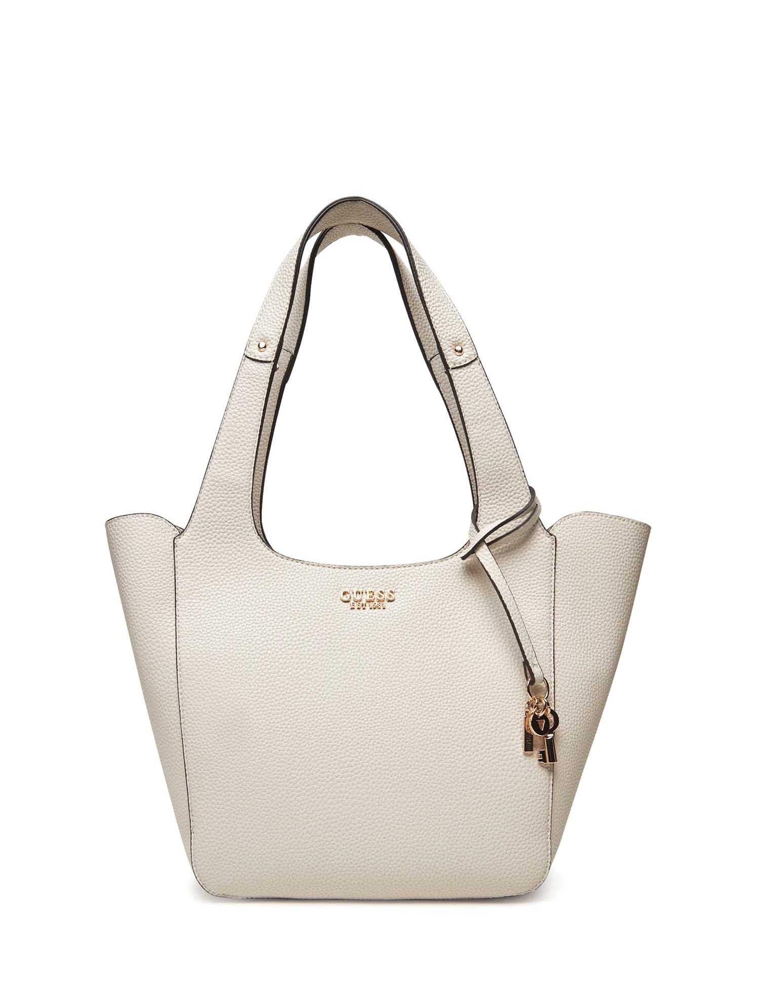 Borse a spalla Bianco Guess