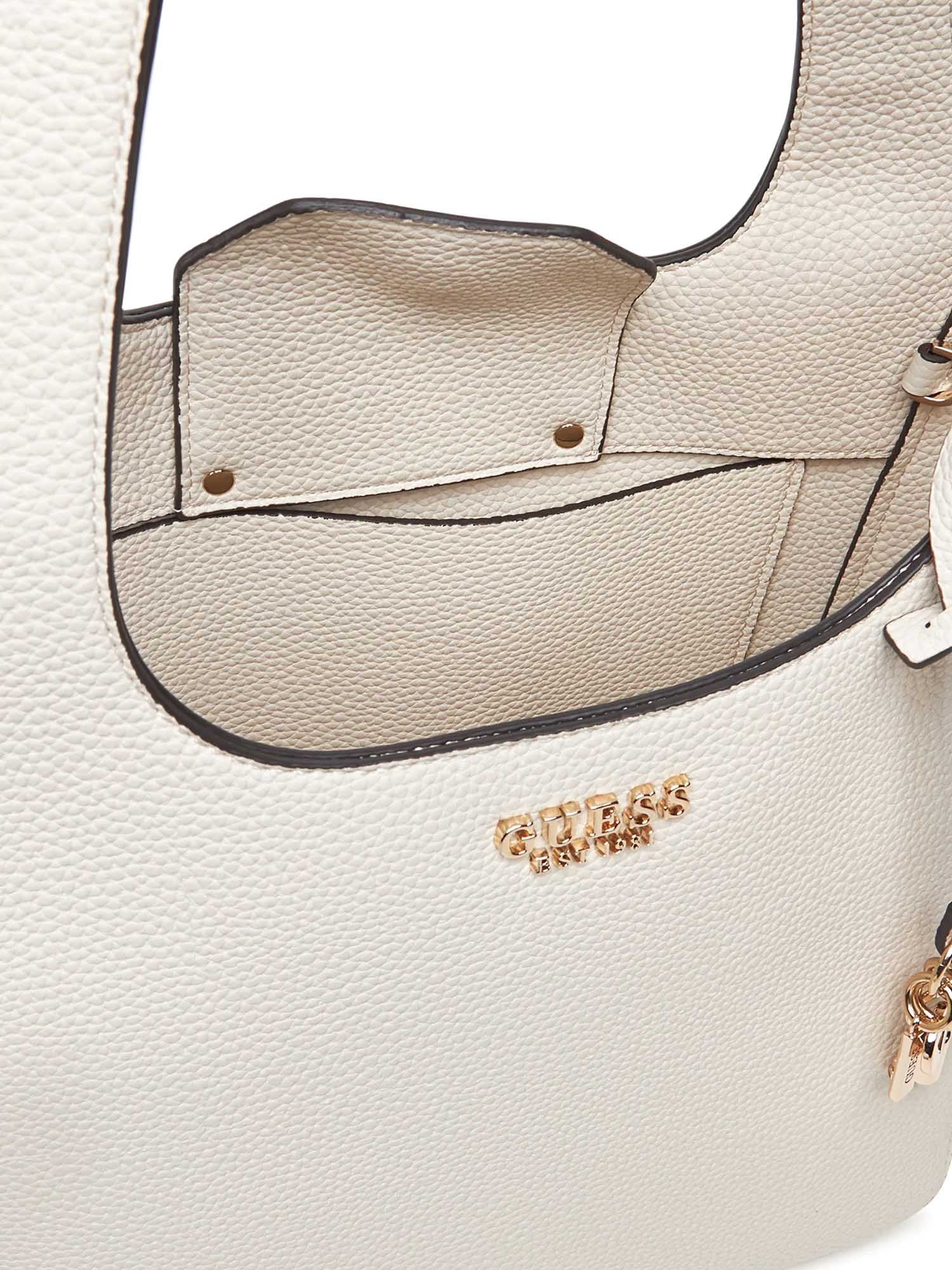 Borse a spalla Bianco Guess