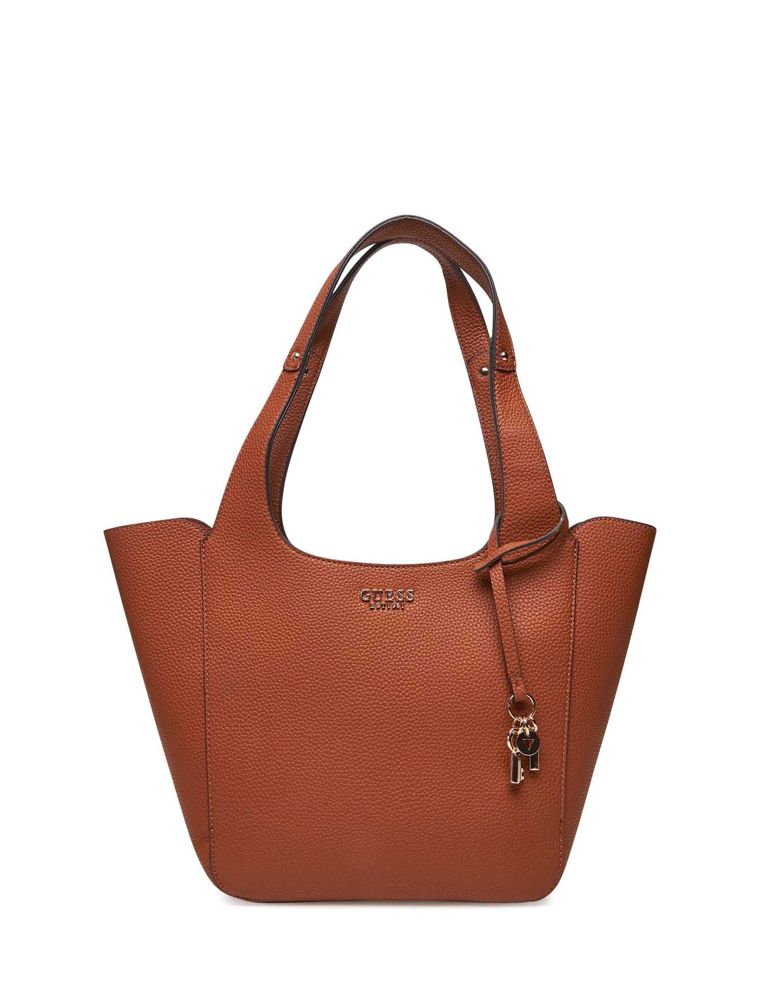 Borse a spalla Marrone Guess