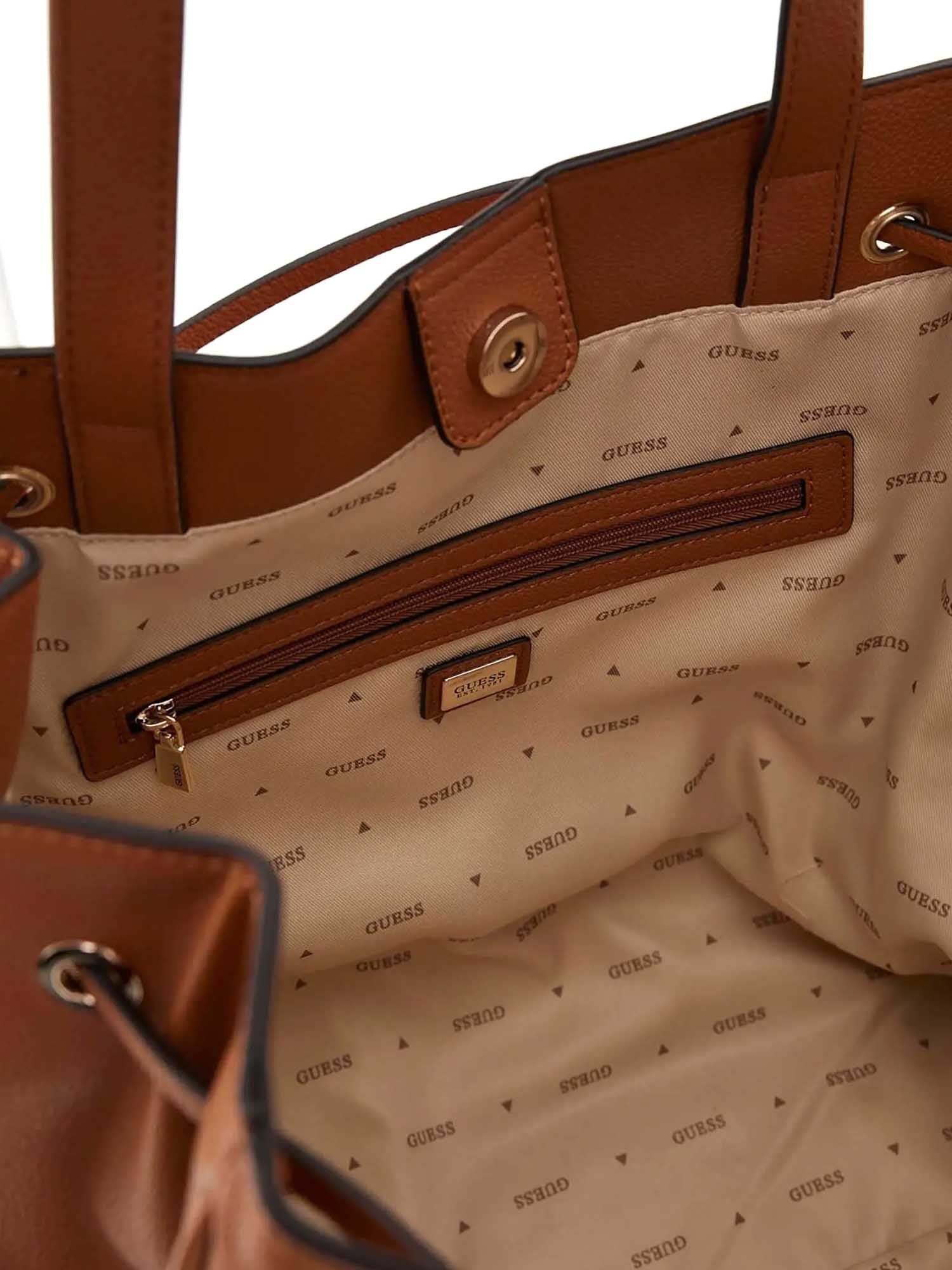 Shopper Marrone Guess