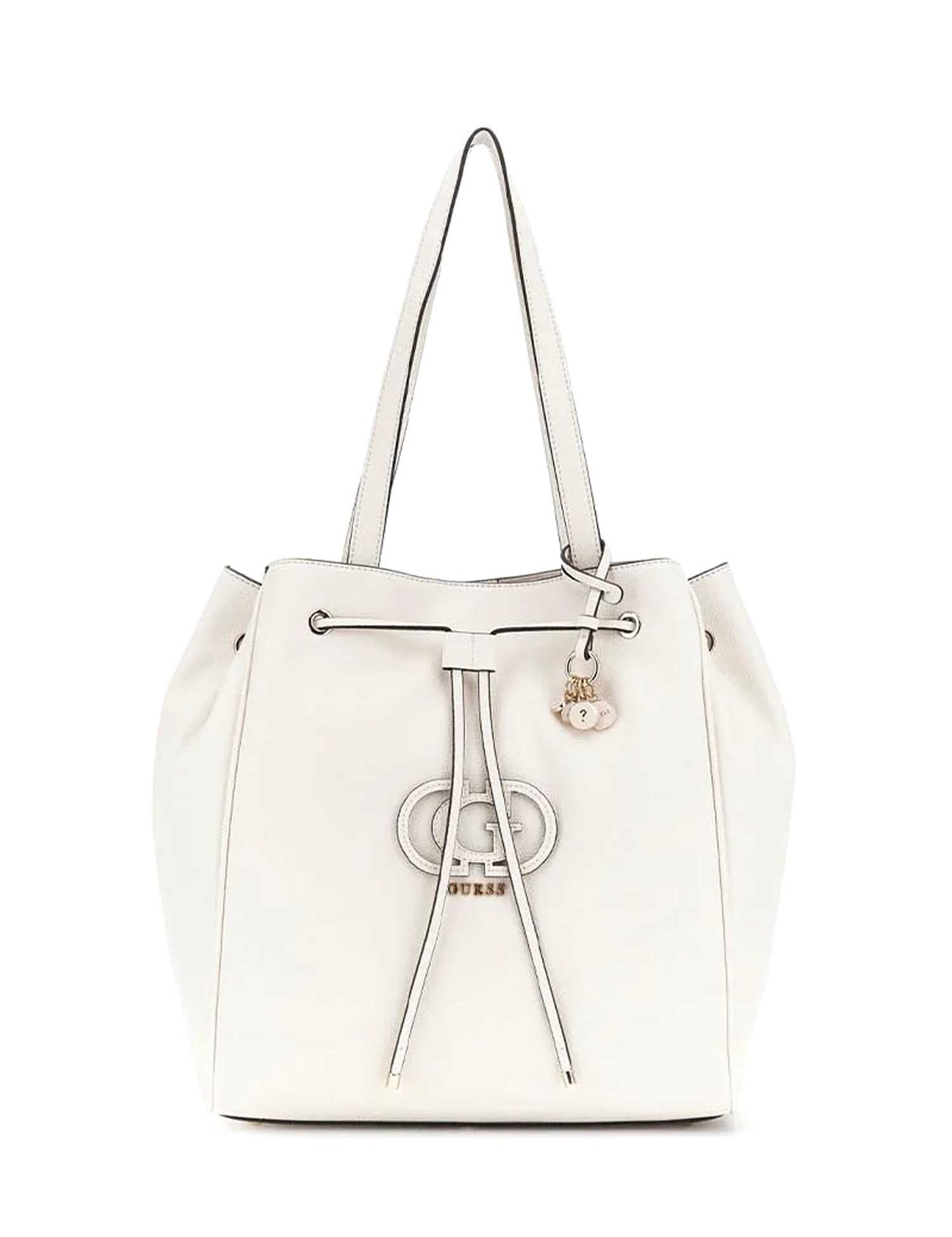 Shopper Bianco Guess