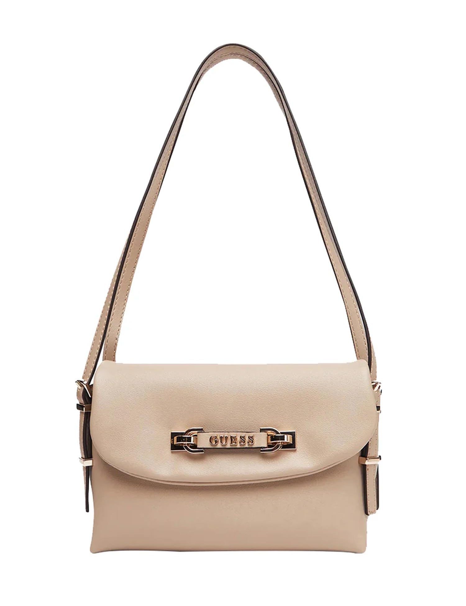 Borse a spalla Beige Guess