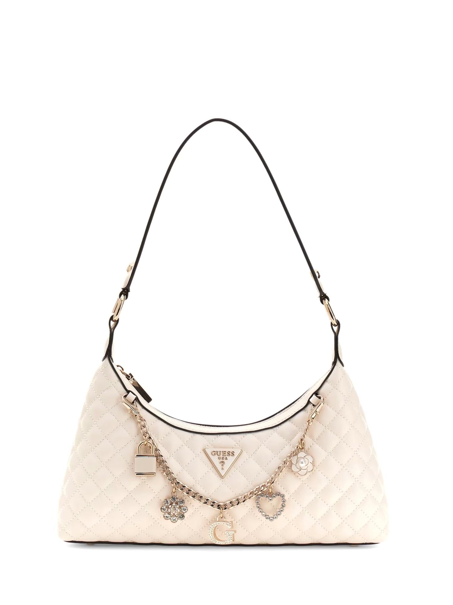 Borse a spalla Beige Guess