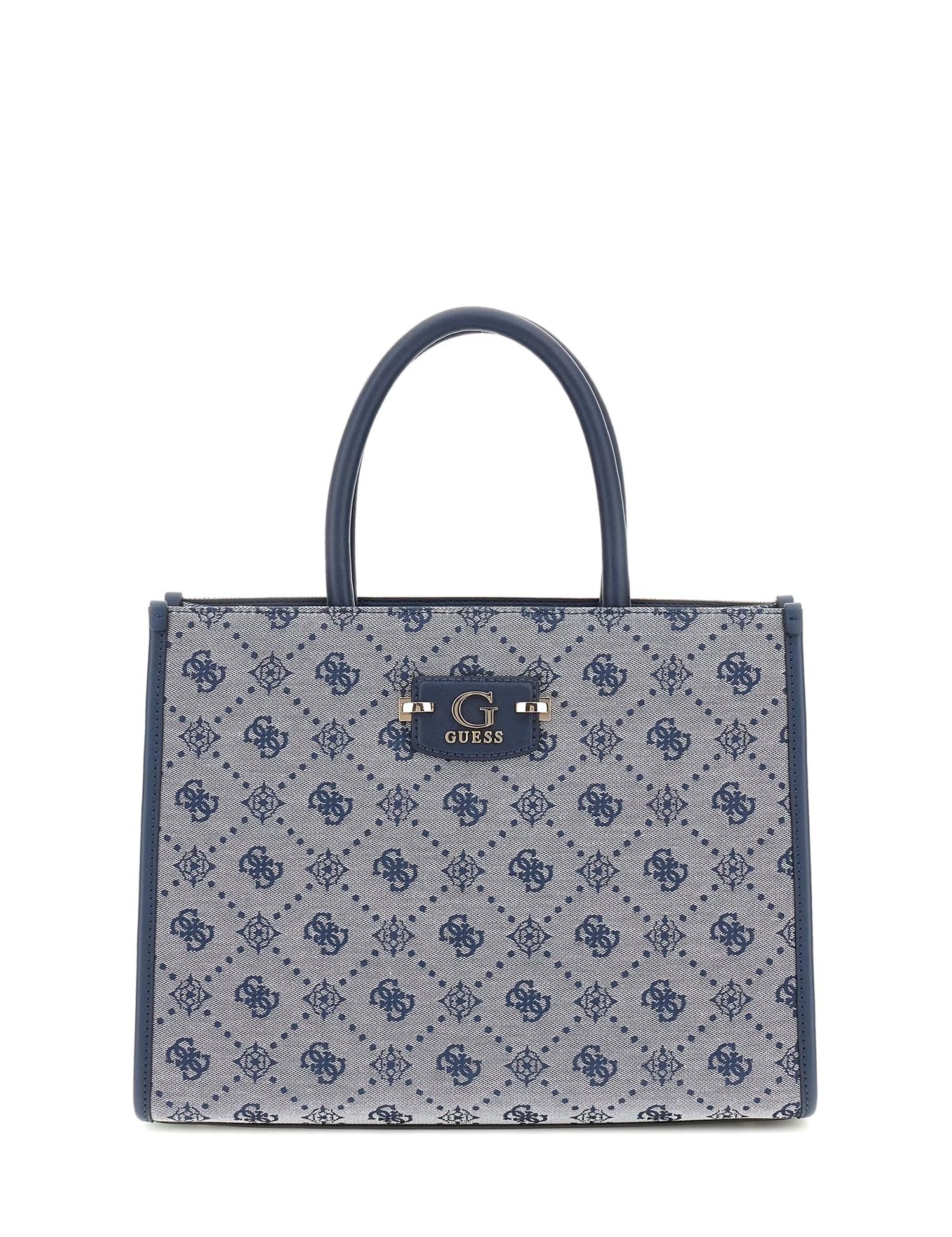 Borse a mano Blu Guess