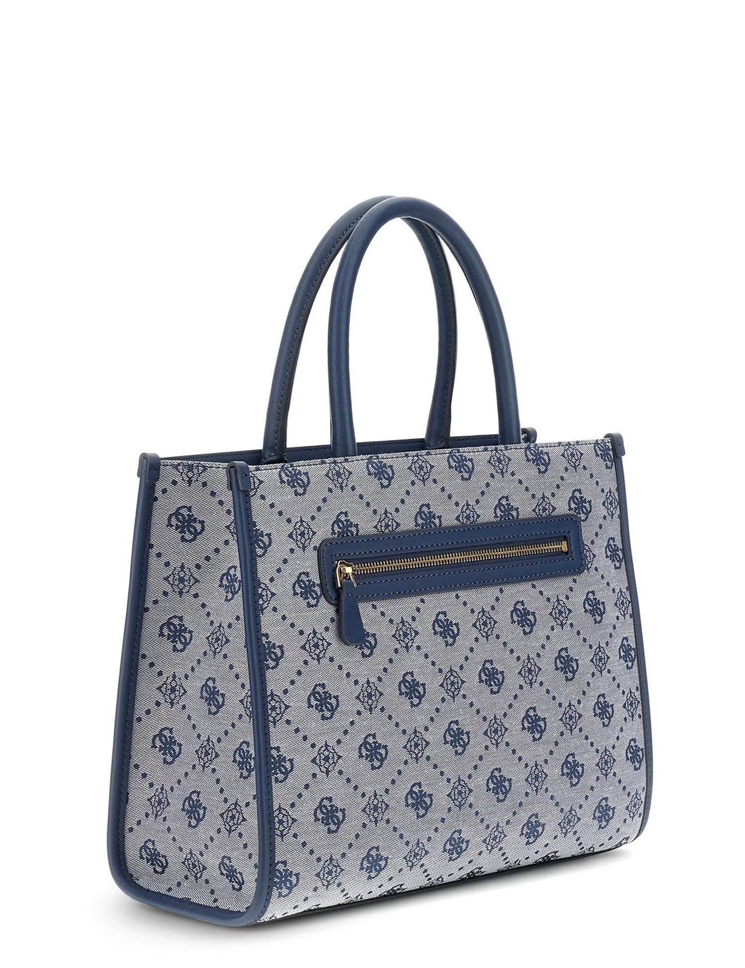 Borse a mano Blu Guess