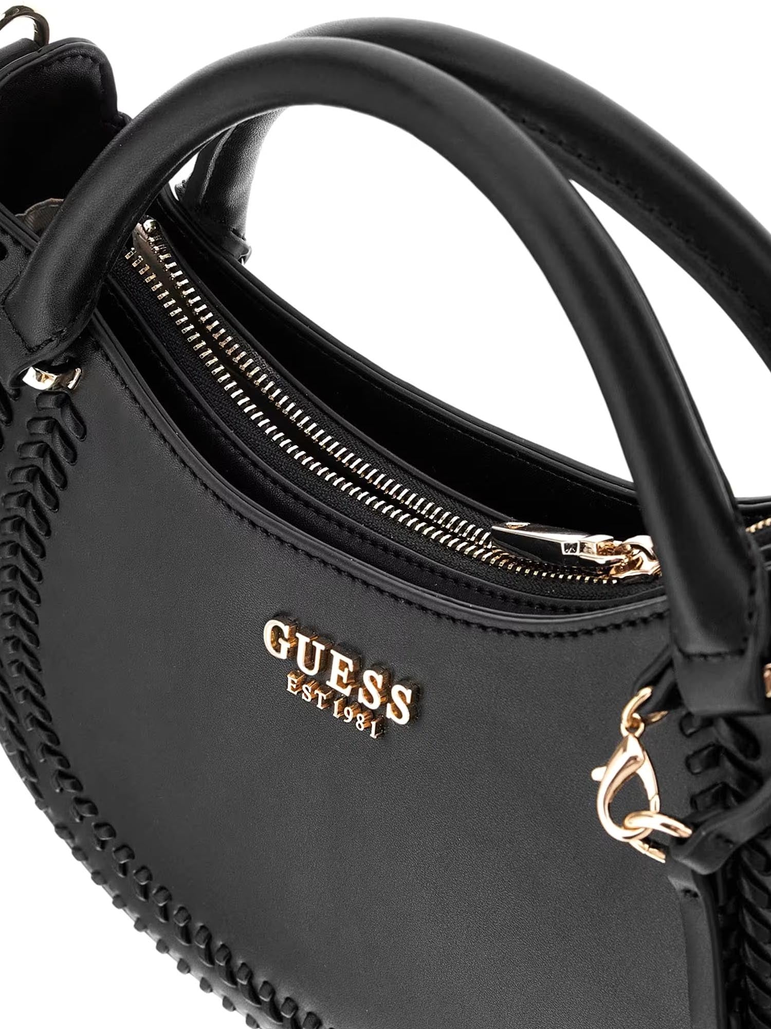 Tracolla Nero Guess