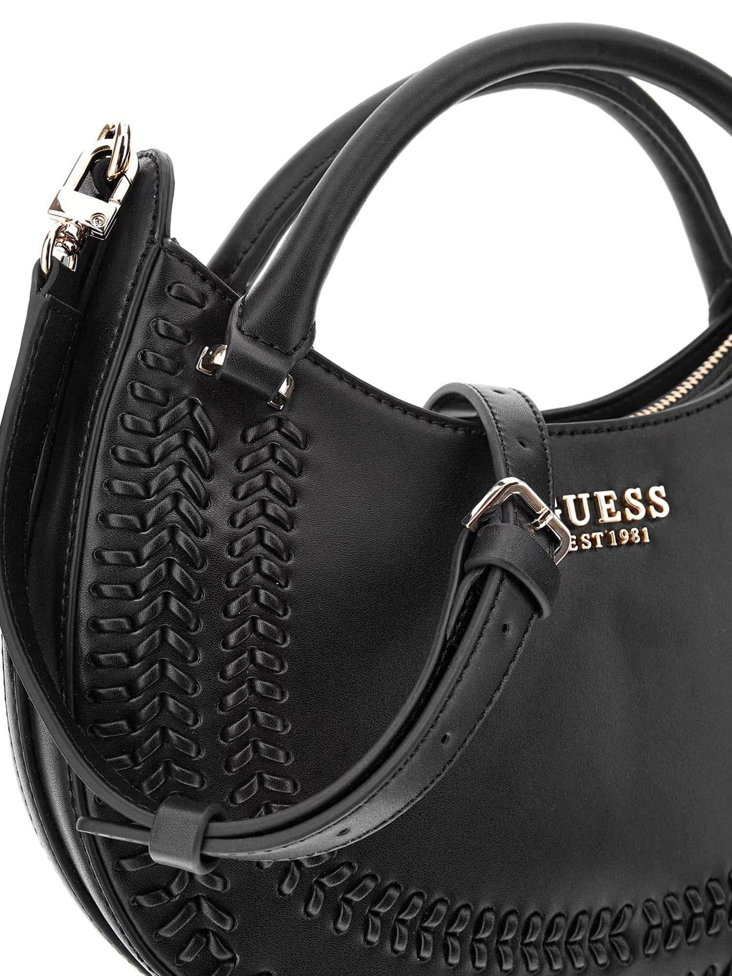 Tracolla Nero Guess