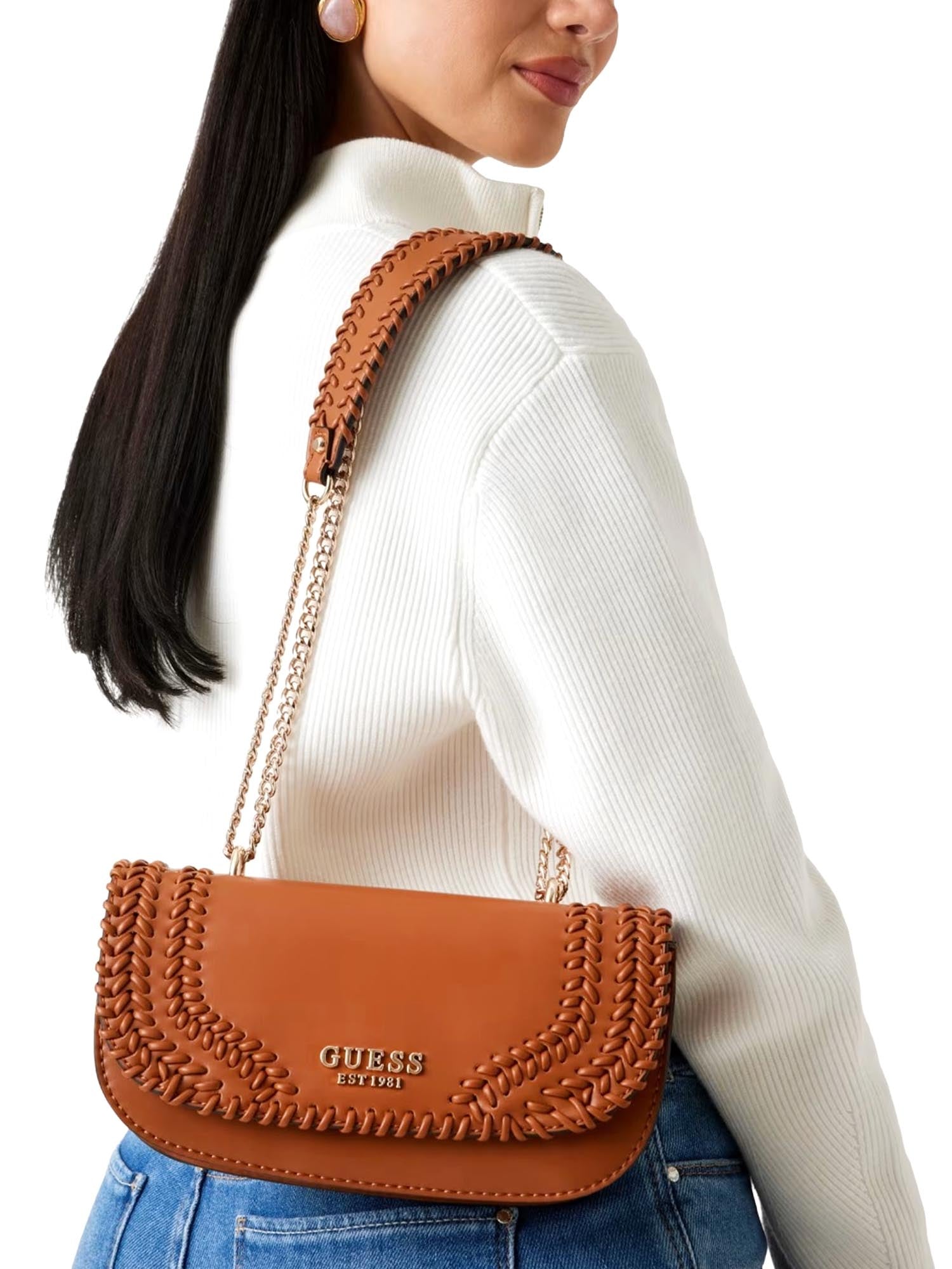 Tracolla Marrone Guess