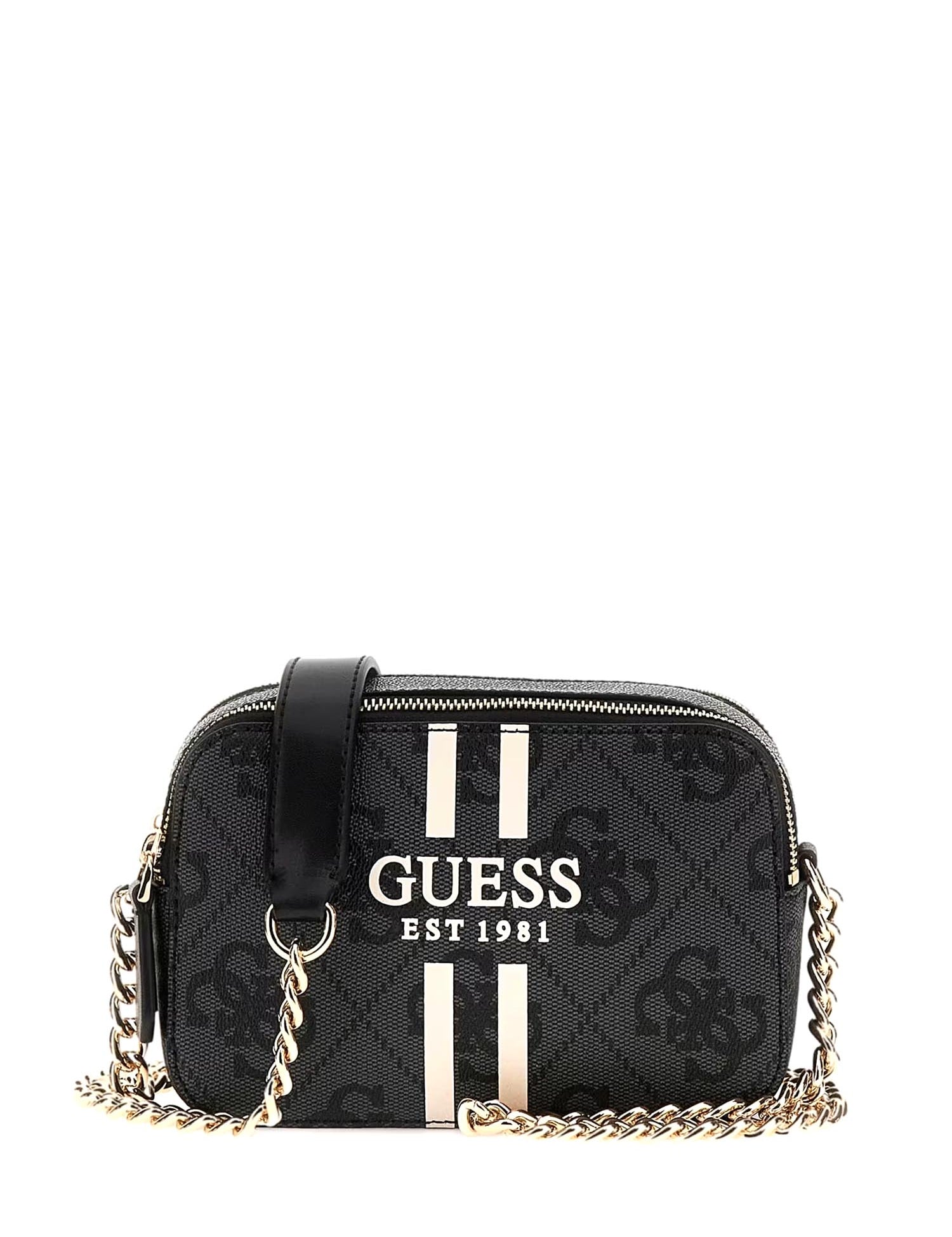 Tracolla Nero Guess