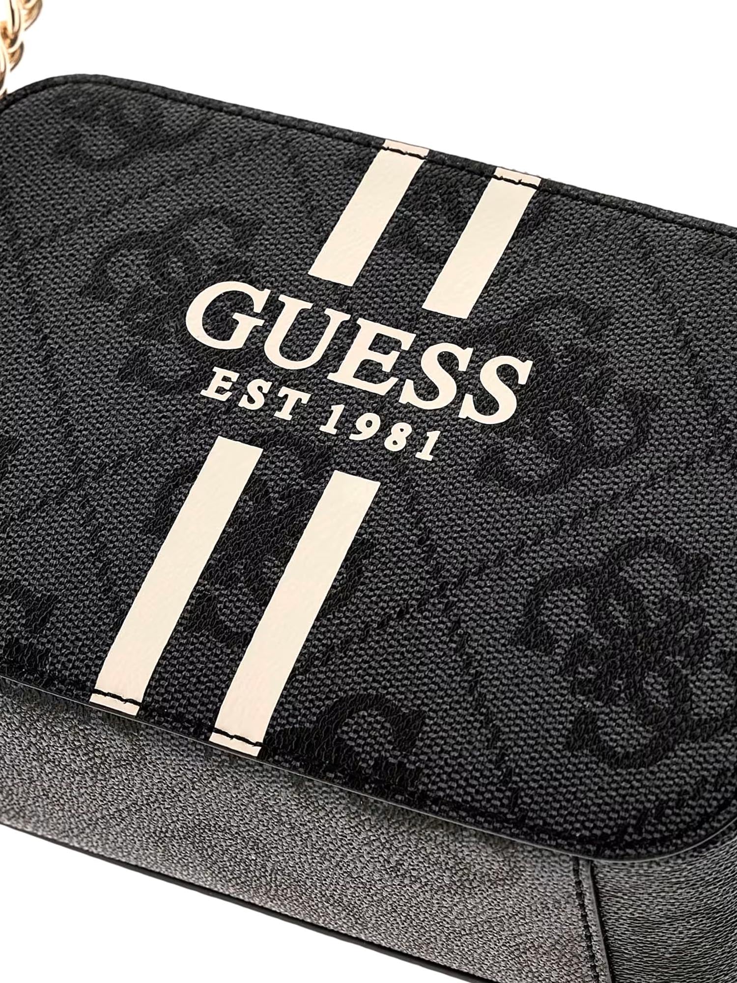 Tracolla Nero Guess