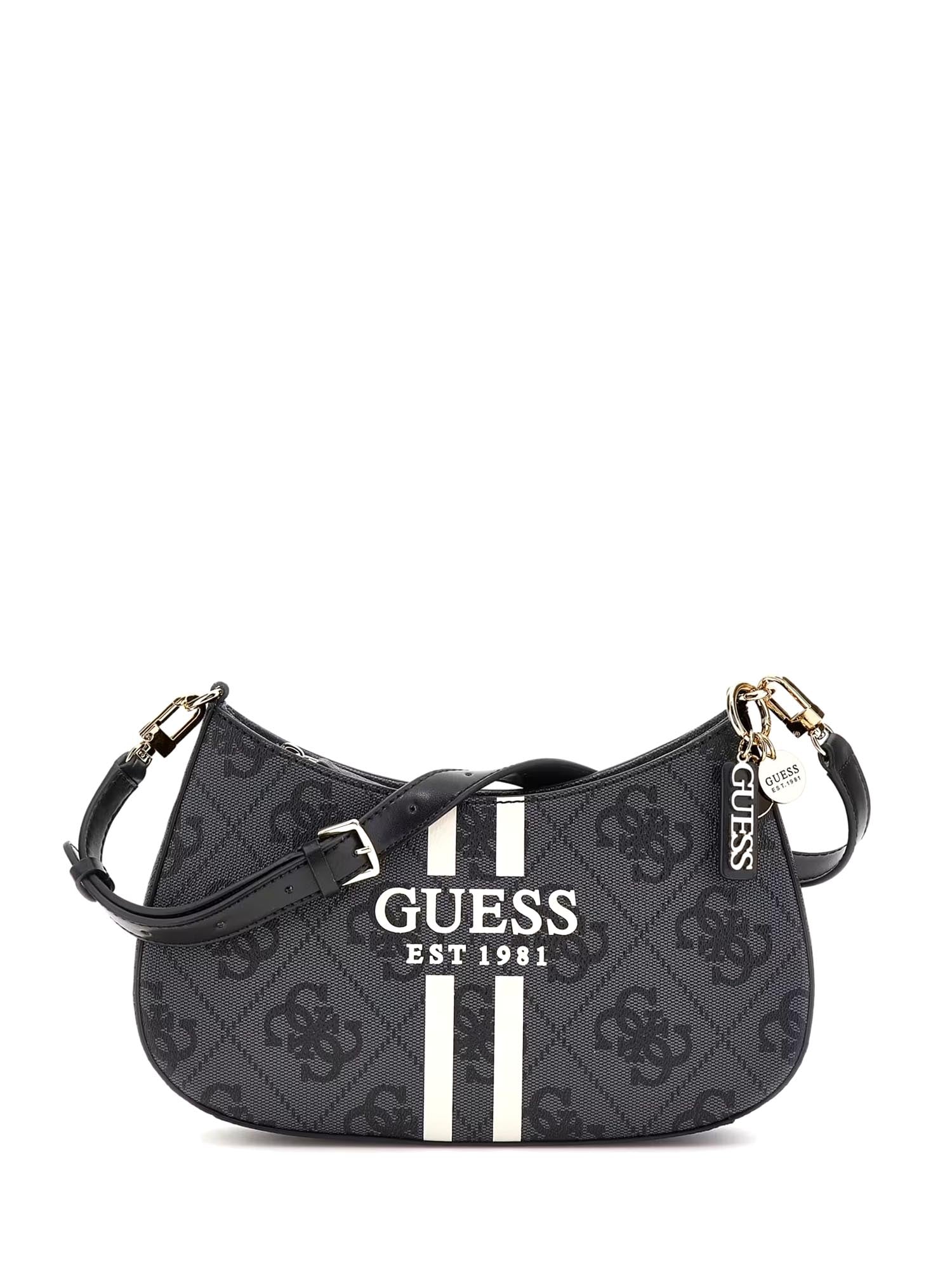 Tracolla Nero Guess