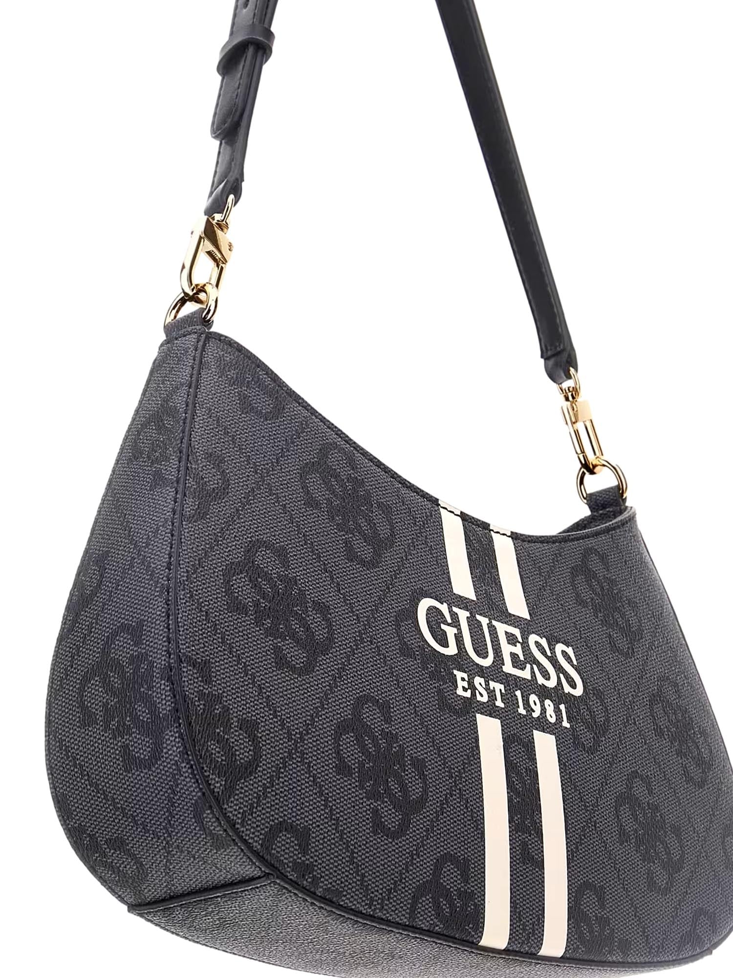 Tracolla Nero Guess